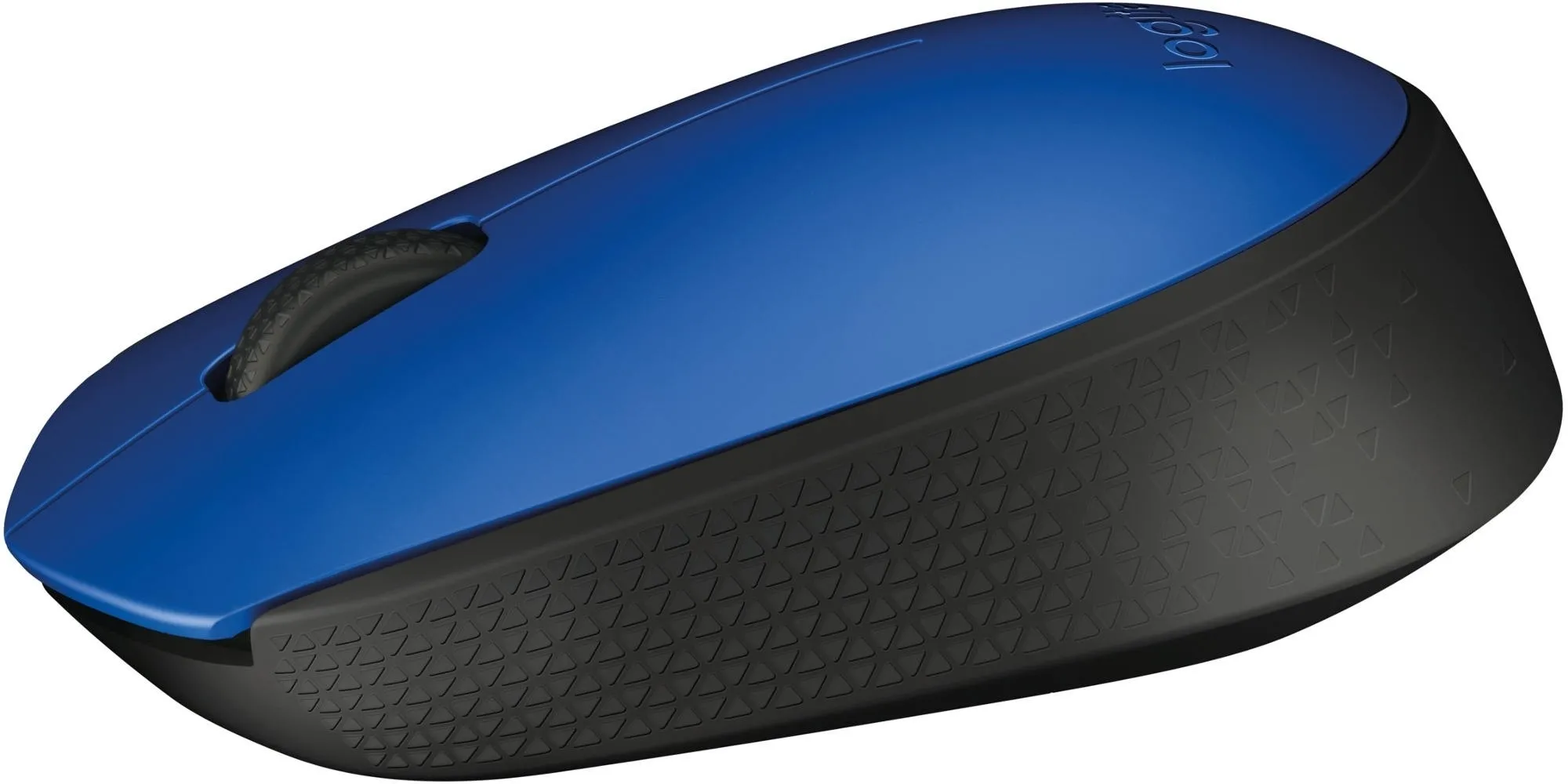 Souris sans fil Logitech Cordless Laser M171 (Noir/Bleu)