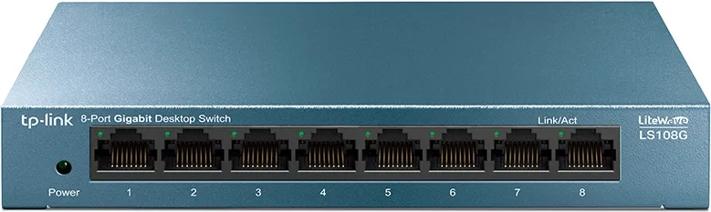 Switch réseau ethernet Gigabit TP-Link LiteWave LS108G 8 ports