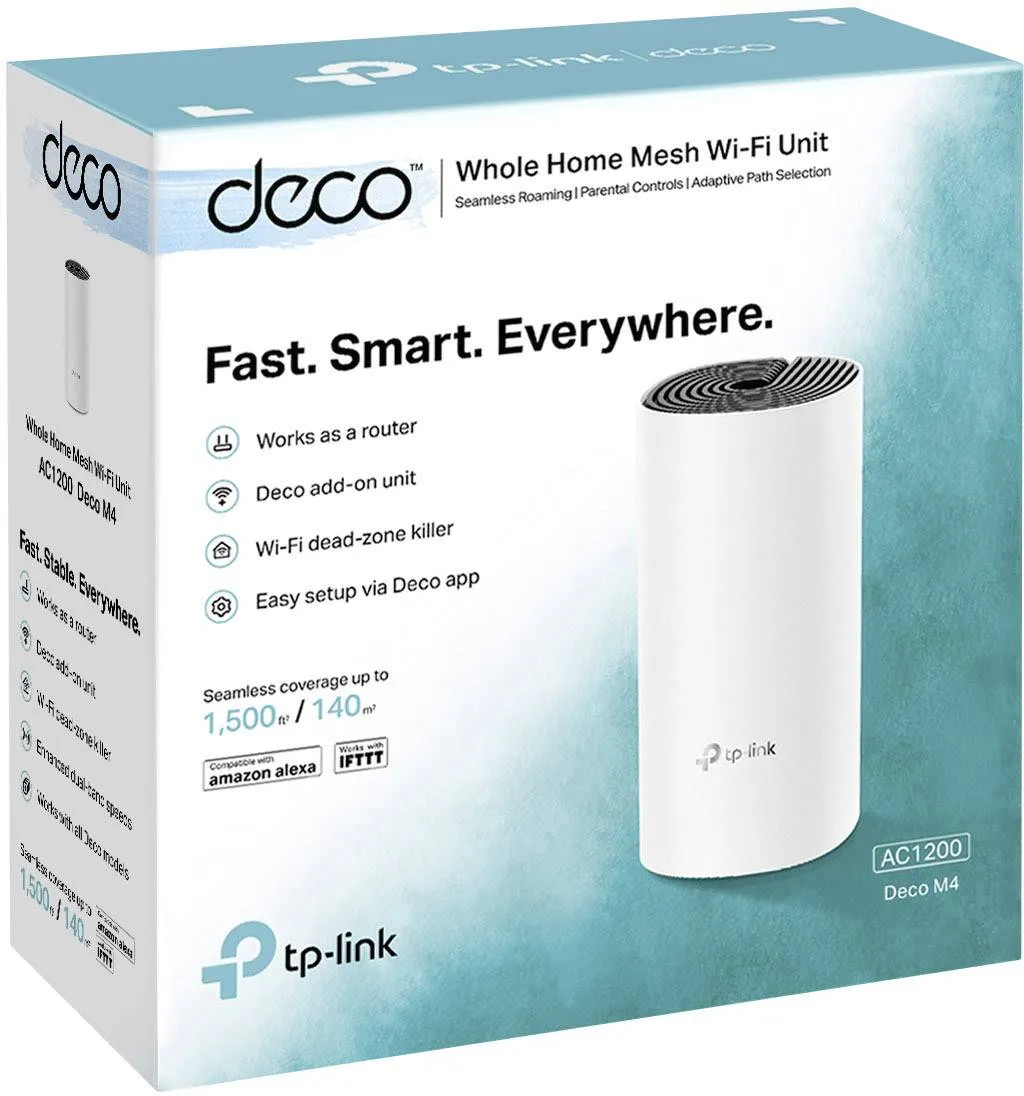 Système WiFi Mesh TP-Link Deco M4 AC1200 (1 pièce)