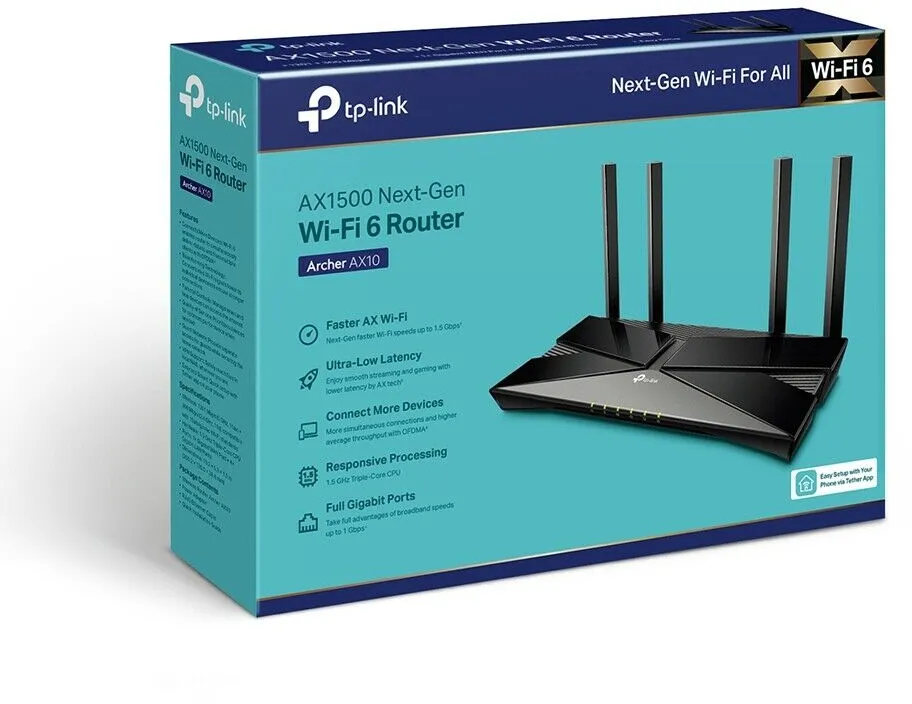 Routeur WiFi TP-Link Archer AX10 (AC1500)