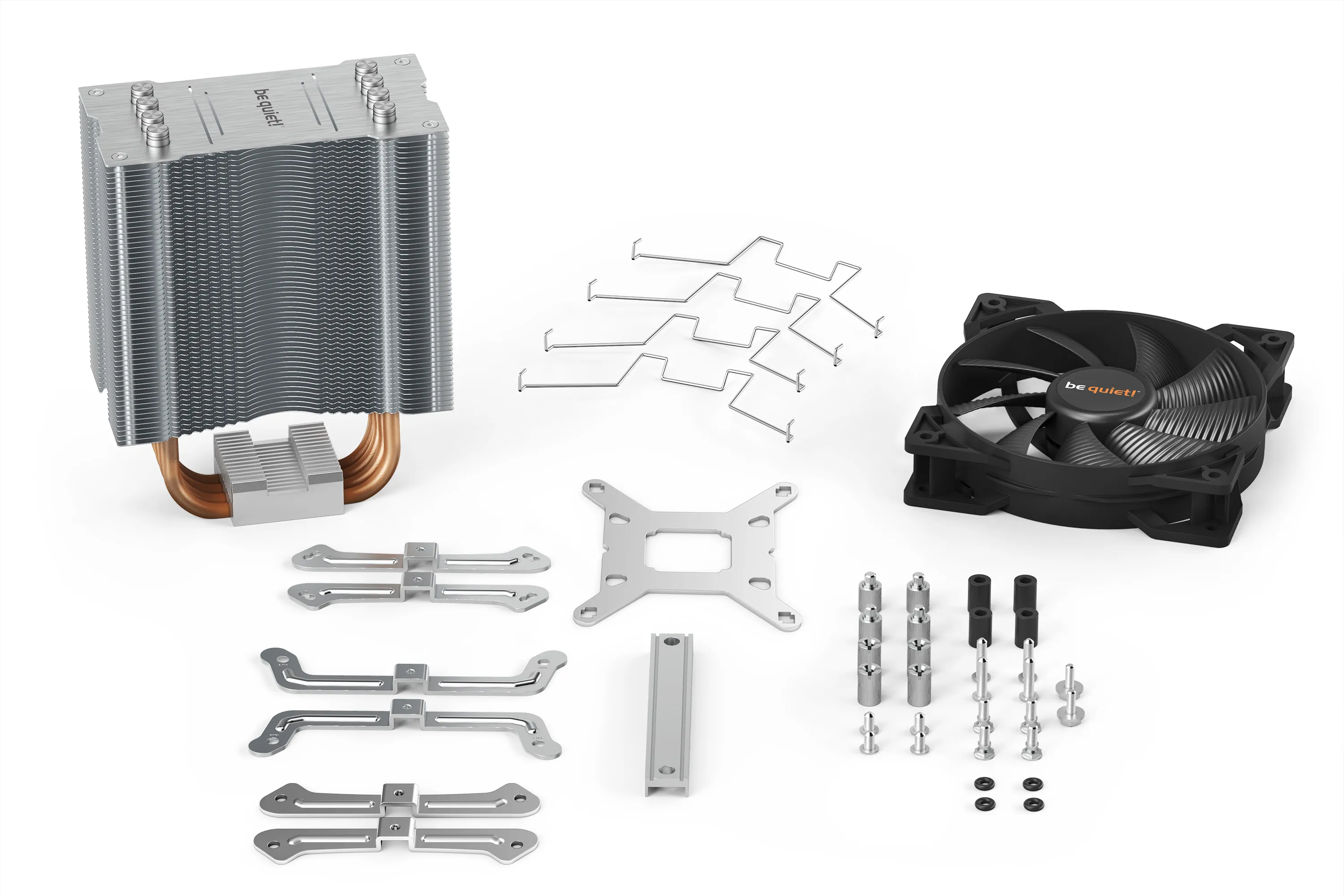 Ventilateur processeur be quiet! Pure Rock 2 (Argent)