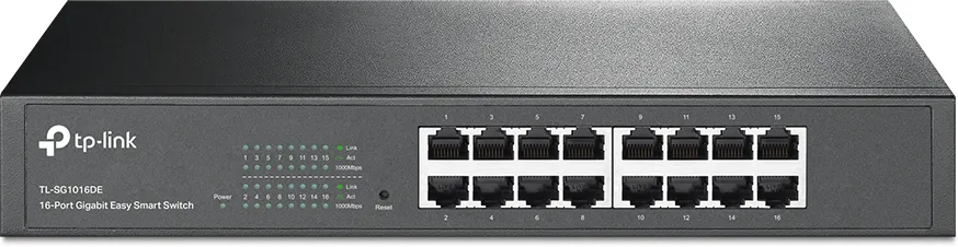 Switch réseau ethernet Gigabit TP-Link Easy Smart TL-SG1016DE - 16 ports