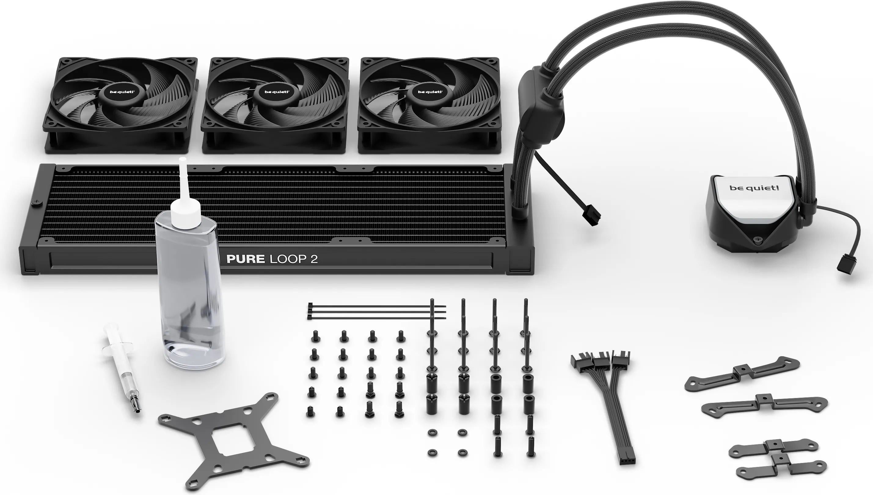 Kit Watercooling AIO be quiet! Pure Loop 2 RGB - 360mm (Noir)