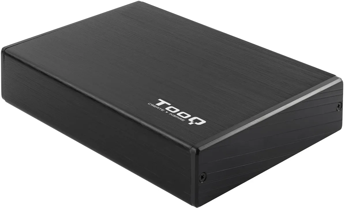 Boitier externe USB 3.1 TooQ TQE-3527 - S-ATA 3,5" (Noir)