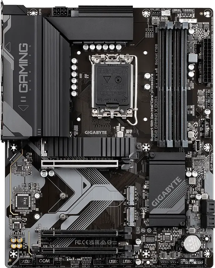 Carte Mère Gigabyte B760 Gaming X DDR4 (Intel LGA 1700)