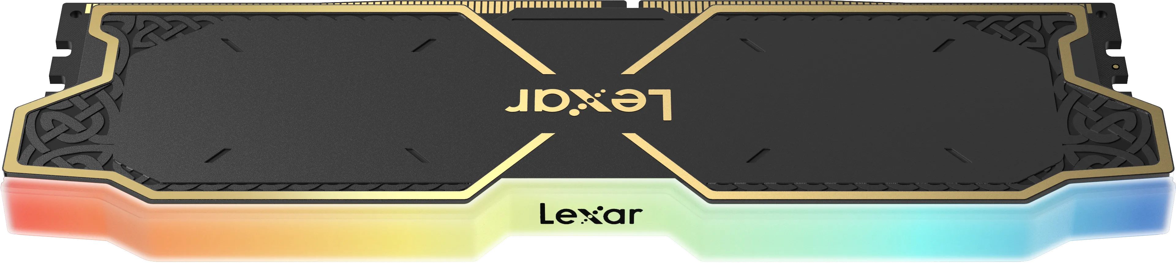 Kit Barrettes mémoire 32Go (2x16Go) DIMM DDR5 Lexar Thor RGB 6000MHz (Noir)