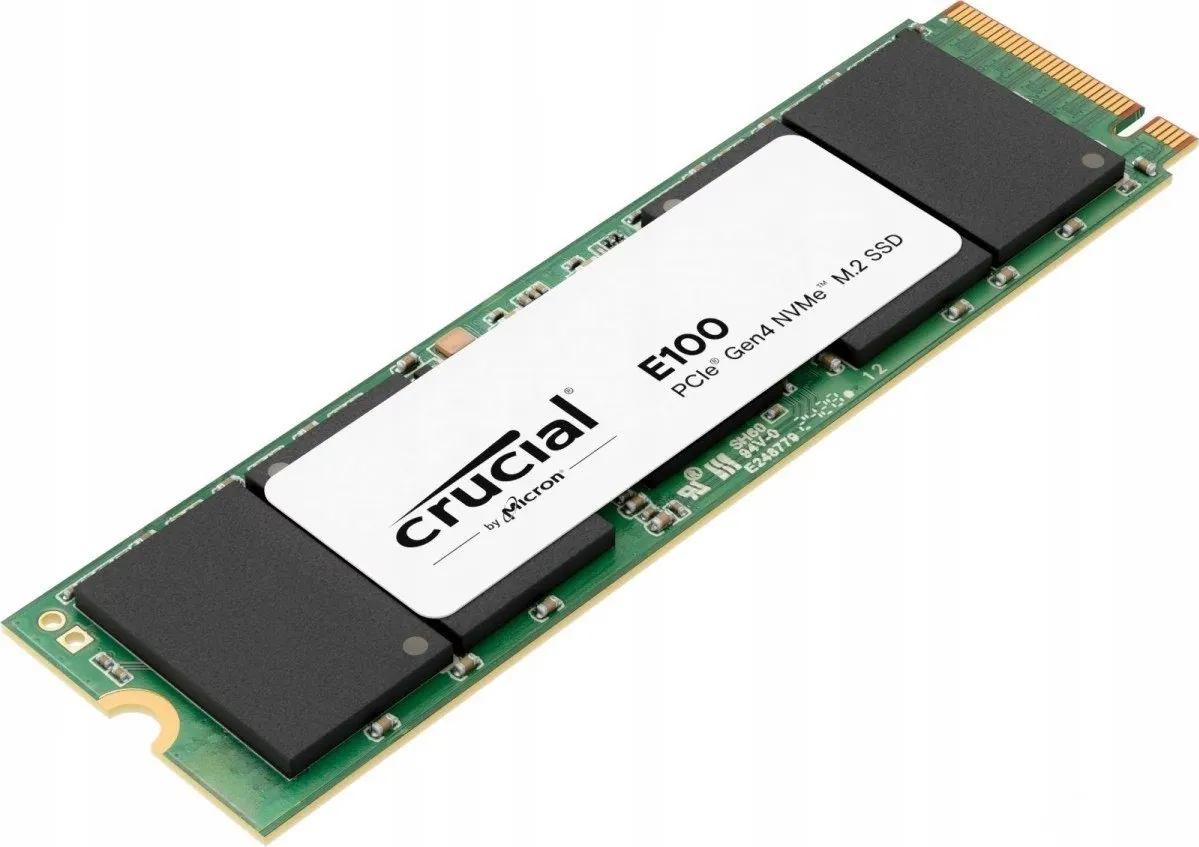 Disque SSD Crucial E100 480Go - M.2 NVMe Type 2280