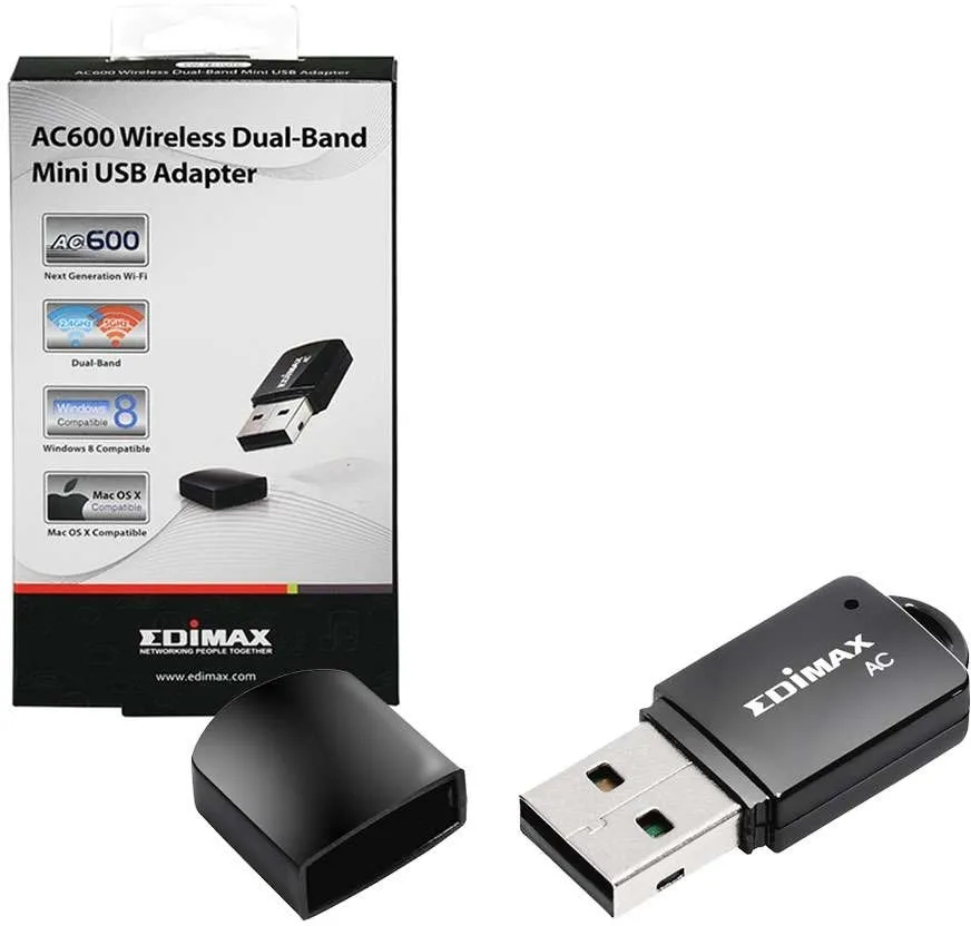 Carte Réseau USB WIFI Edimax EW-7811UTC (AC600)