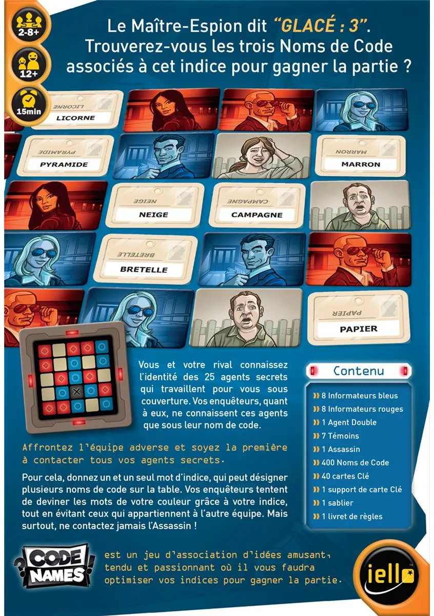 Jeu - Codenames