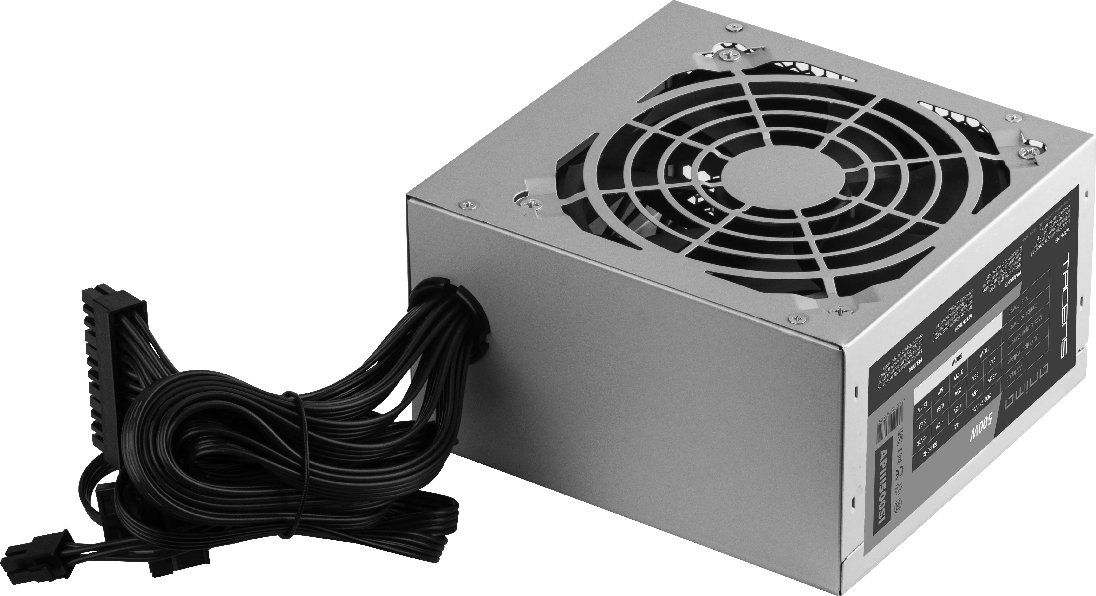 Alimentation ATX Anima APIII - 500W (Gris)