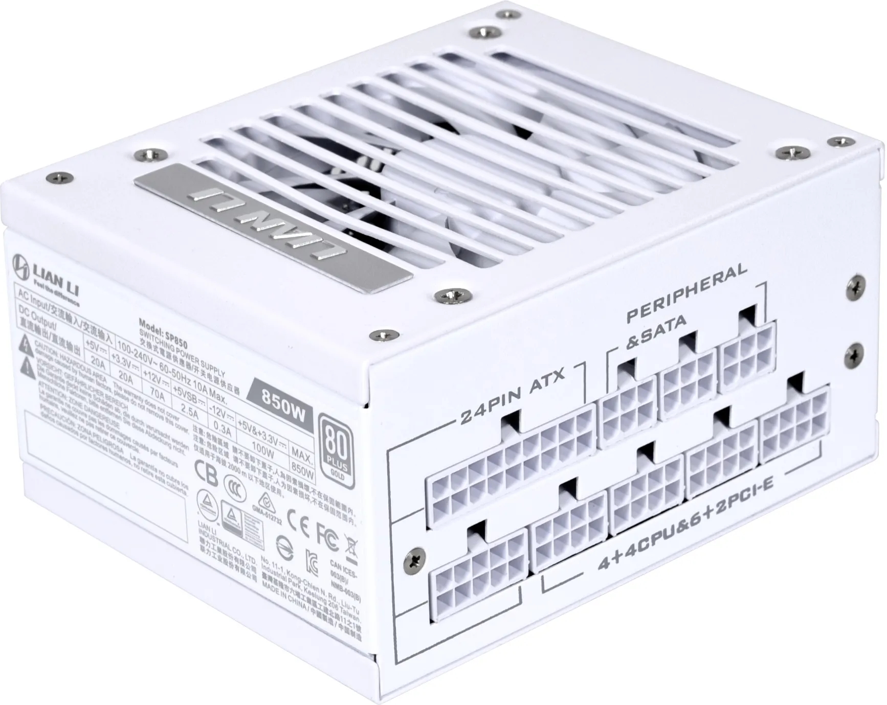 Alimentation SFX Lian Li SP - 850W (Blanc)