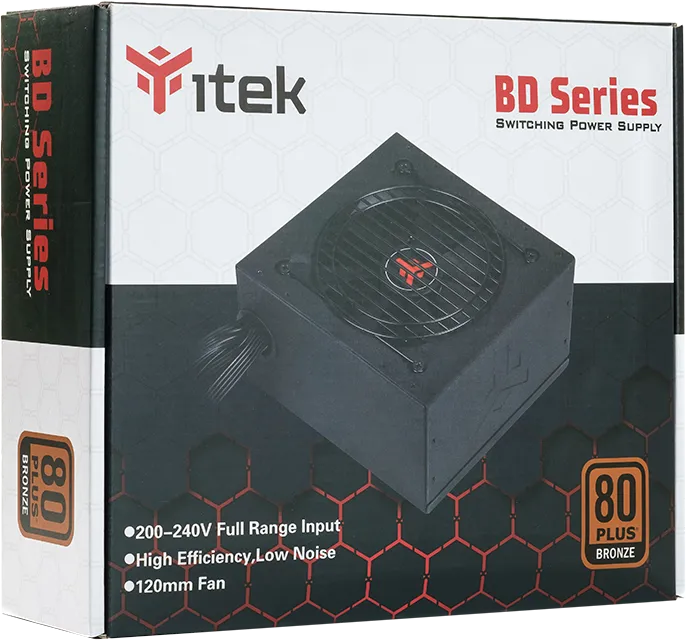 Alimentation ATX iTek BD500 - 500W