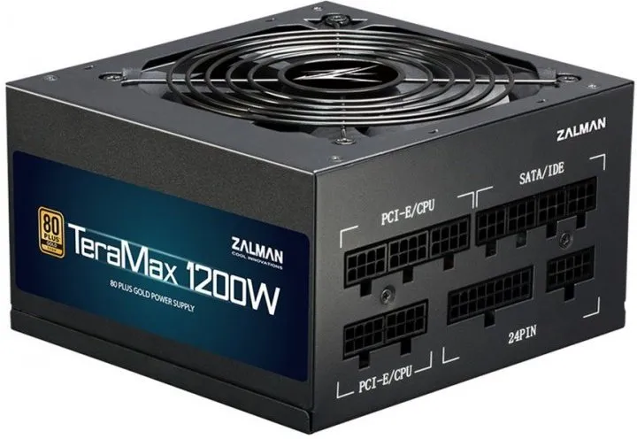 Alimentation ATX Zalman TeraMax TMX2 - 1200W (Noir)