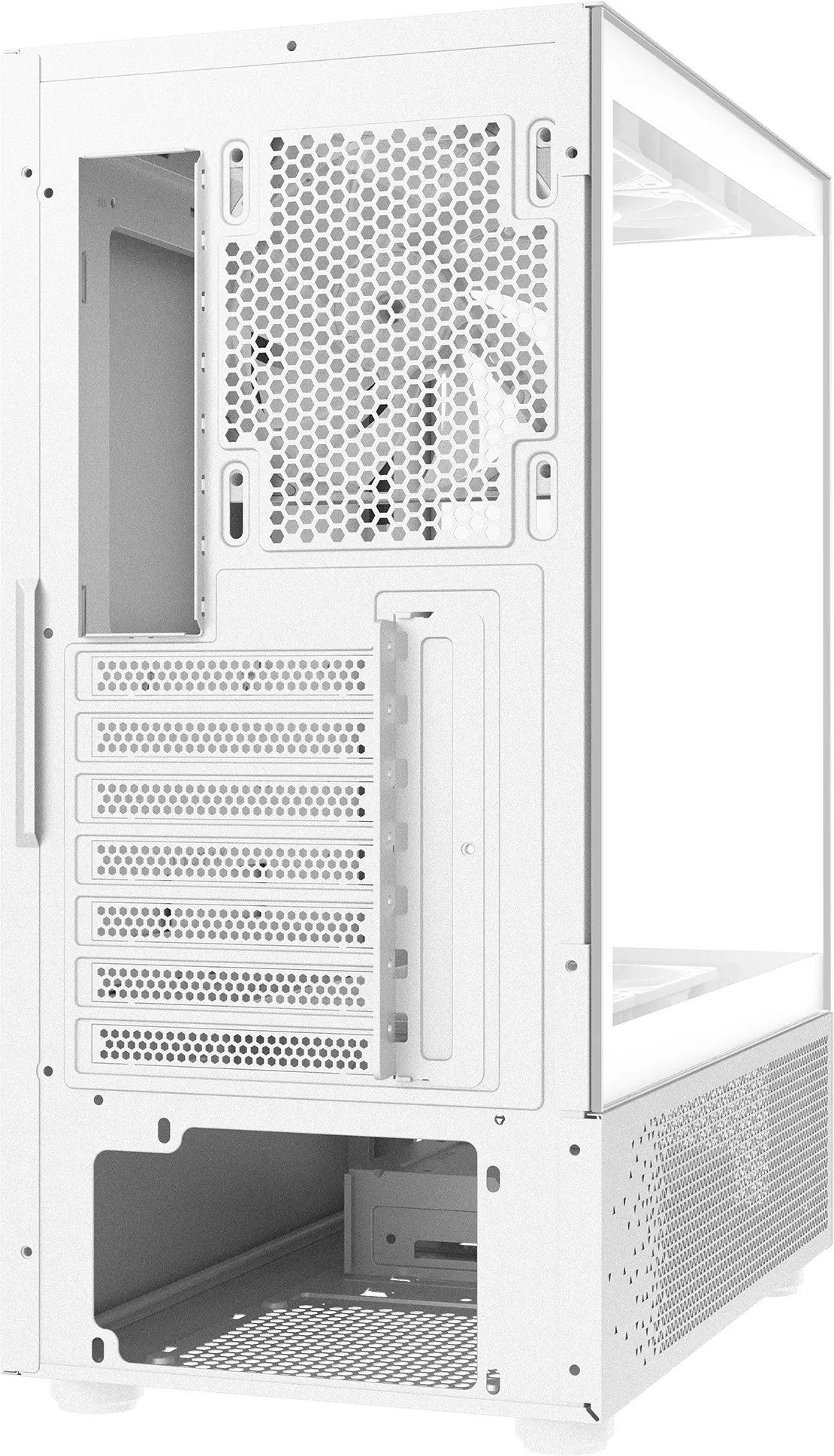 Boitier Moyen Tour E-ATX Adata XPG Invader X Mini RGB avec panneaux vitrés (Blanc)