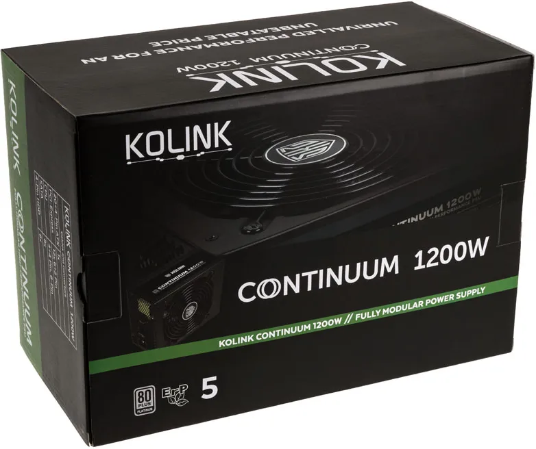 Alimentation ATX Kolink Continuum v2 - 1050W