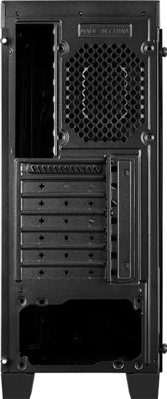 Boitier Moyen Tour ATX AeroCool AeroEngine Tempered Glass RGB avec panneau vitré (Noir)