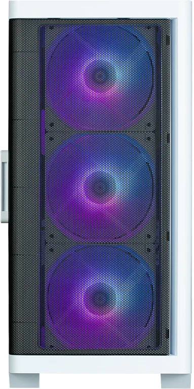 Boitier Mini Tour Micro ATX Zalman M4 RGB avec panneau vitré (Blanc)