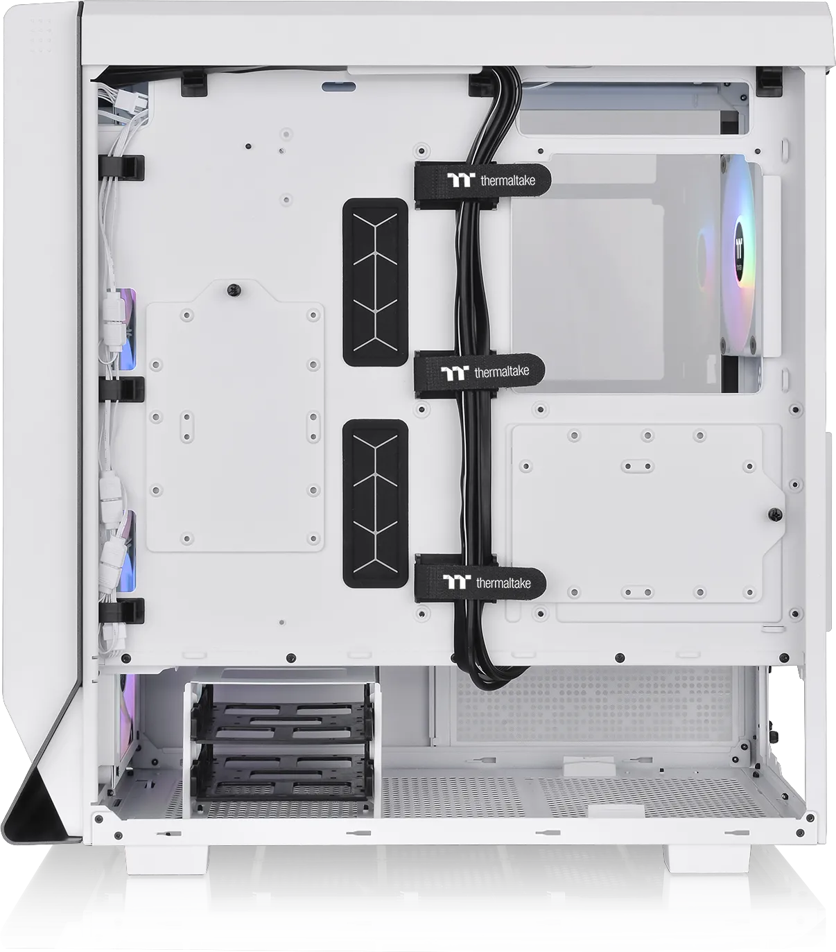 Boitier Moyen Tour E-ATX Thermaltake Ceres 500 RGB avec panneau vitré (Blanc)