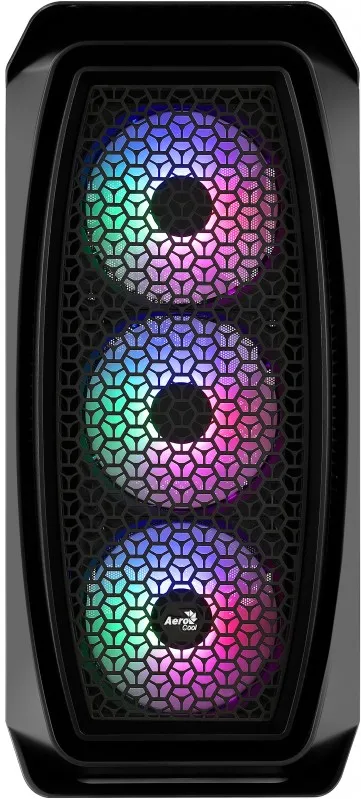 Boitier Mini Tour Micro ATX AeroCool Aero One Mini Frost RGB avec panneau vitré (Noir)