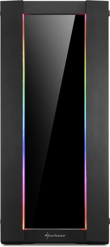 Boitier Moyen Tour ATX Sharkoon Elite Shark CA200G RGB avec panneaux vitrés (Noir)