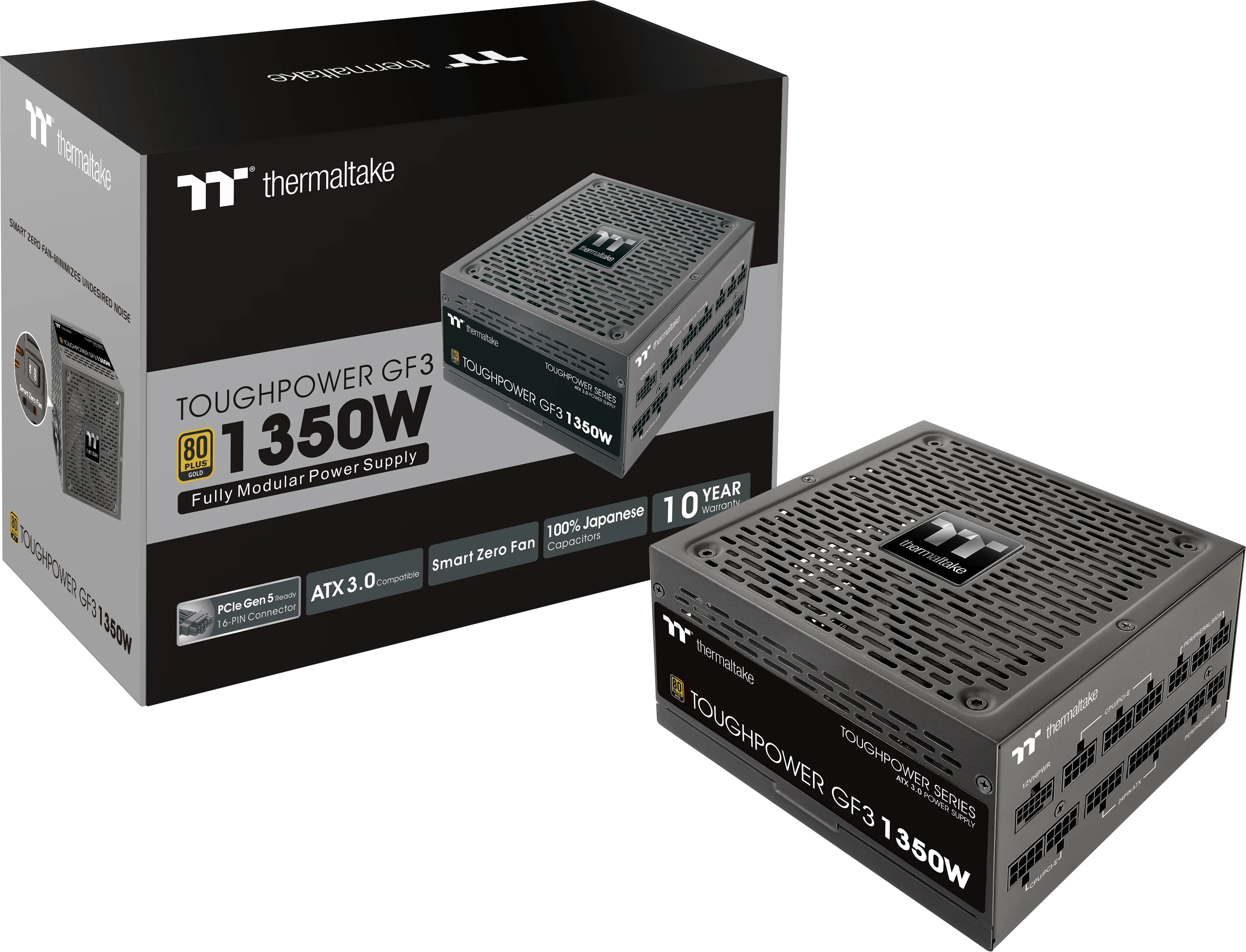 Alimentation ATX Thermaltake Toughpower GF3 - 1350W (Noir)