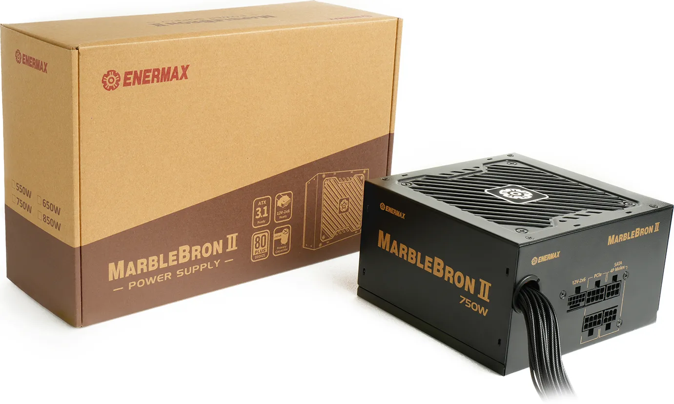 Alimentation ATX Enermax MarbleBron II - 750W (Noir)