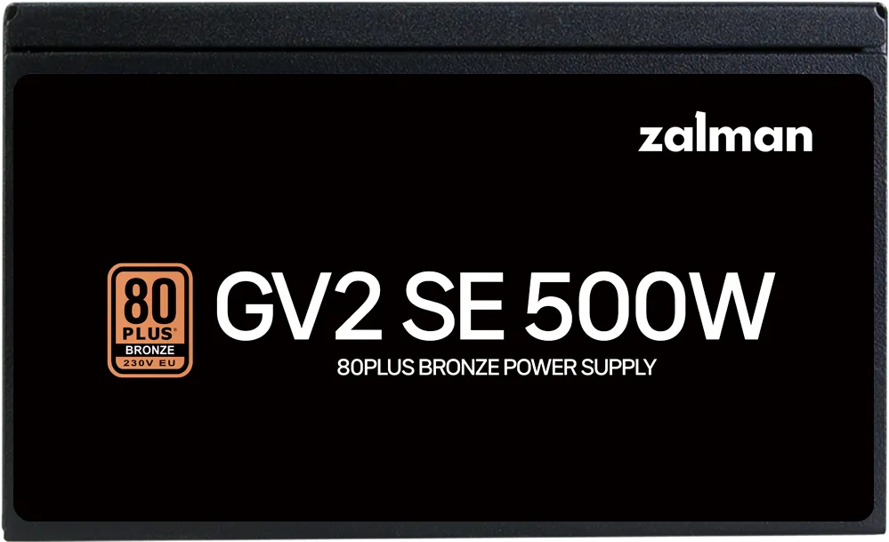 Alimentation ATX Zalman GV2 SE - 500W (Noir)