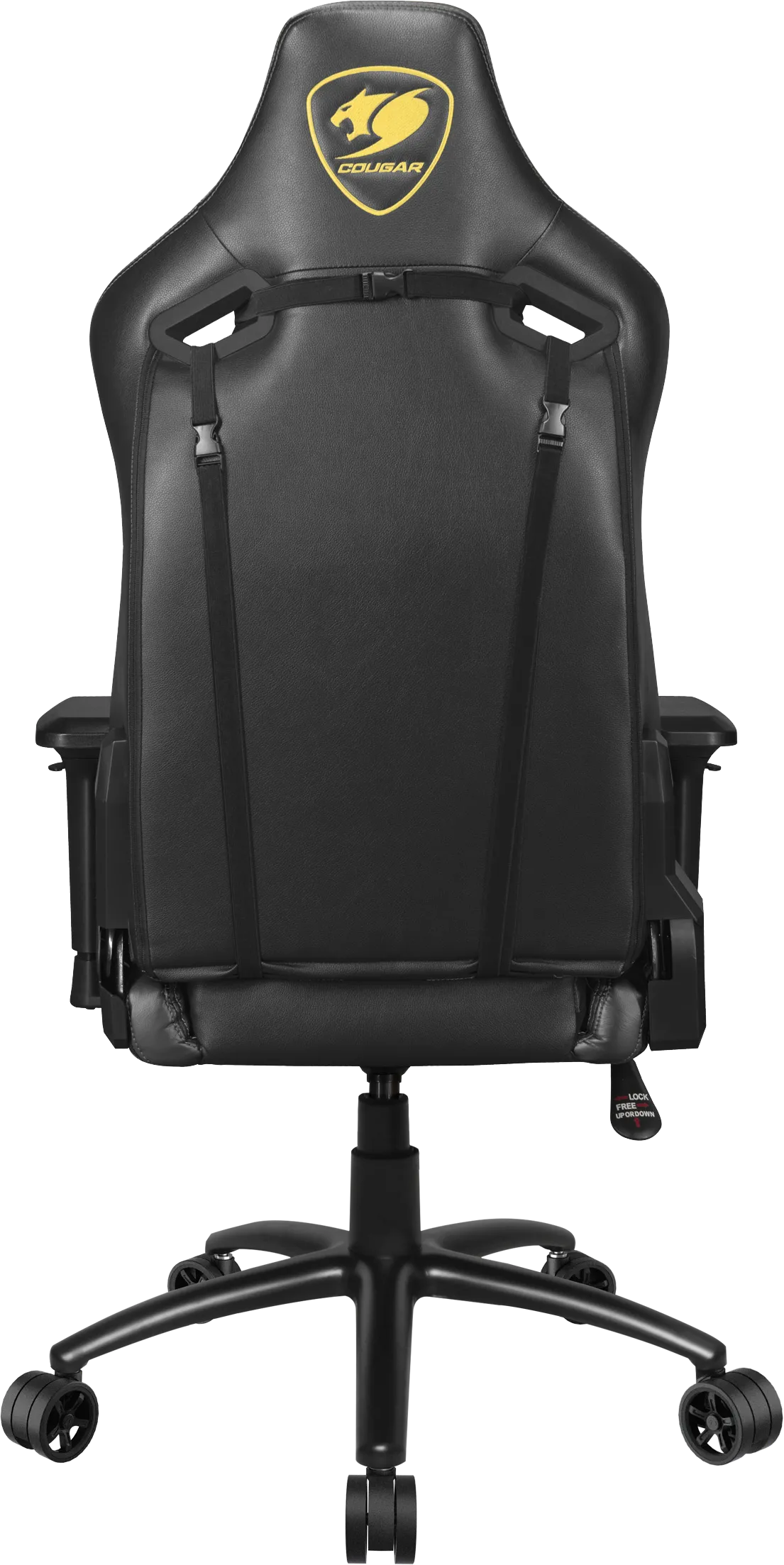 Fauteuil Cougar Outrider S (Noir/Or)
