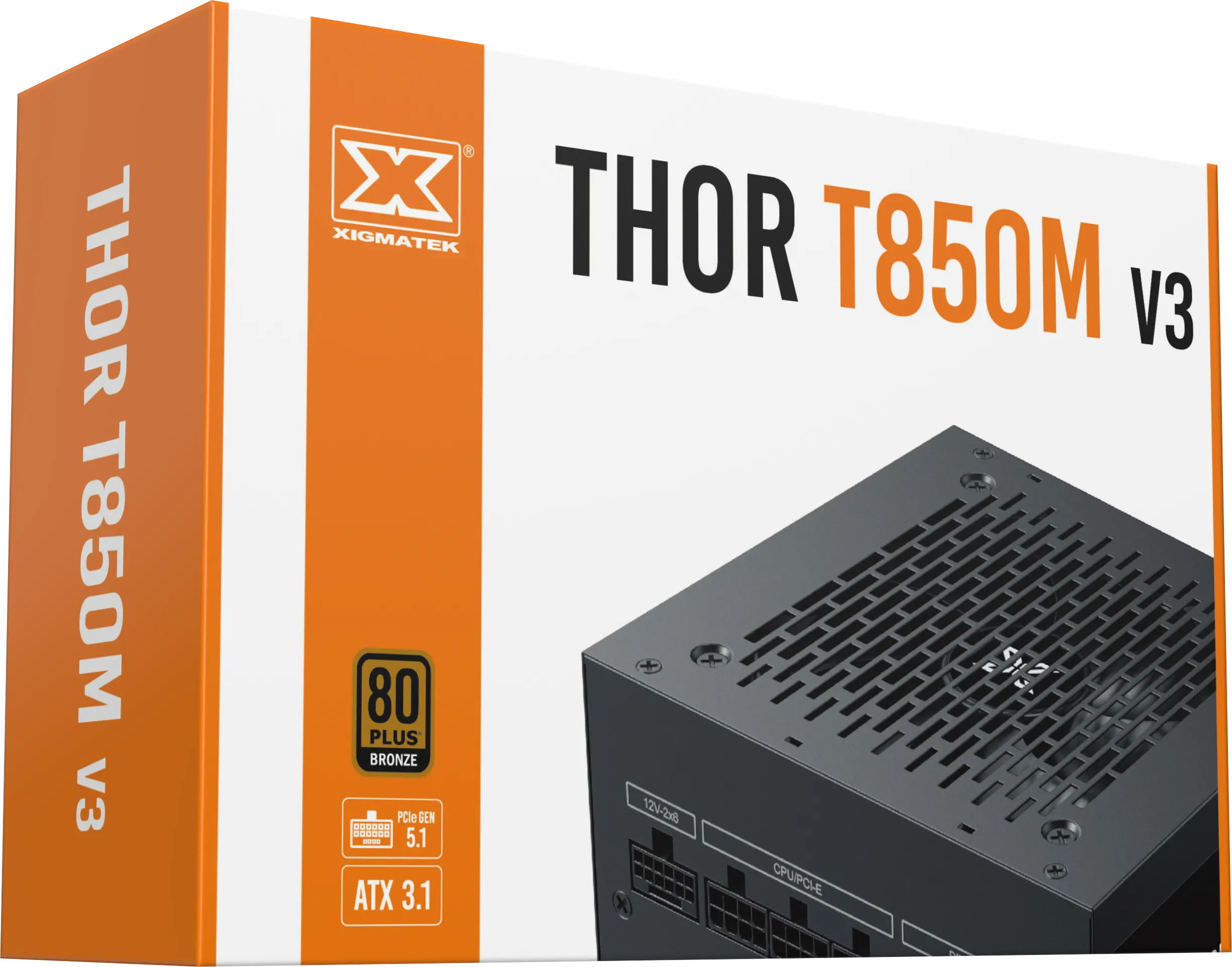 Alimentation ATX Xigmatek Thor M V3 - 850W (Noir)