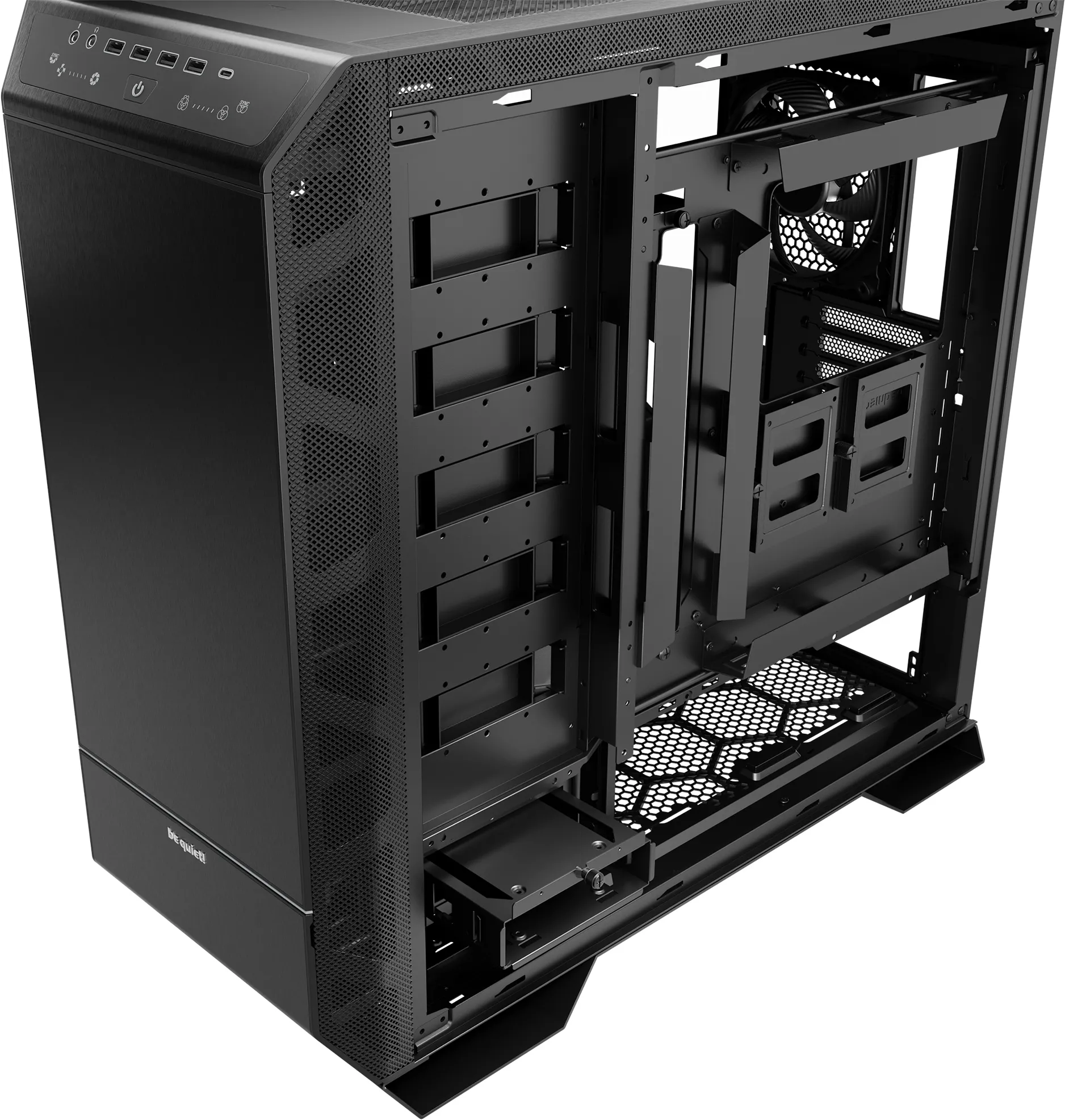 Rack disque dur HDD Cage 2 pour boitiers be quiet! (Noir)