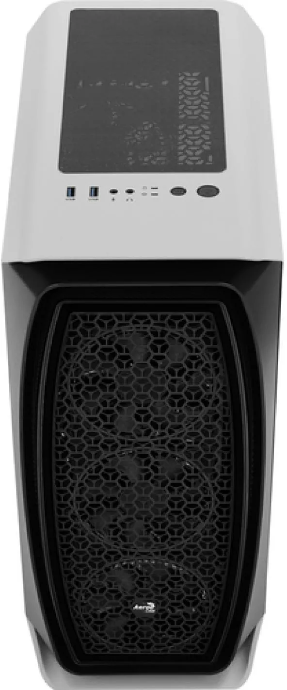 Boitier Mini Tour Micro ATX AeroCool Aero One Mini Eclipse avec panneau vitré (Blanc)