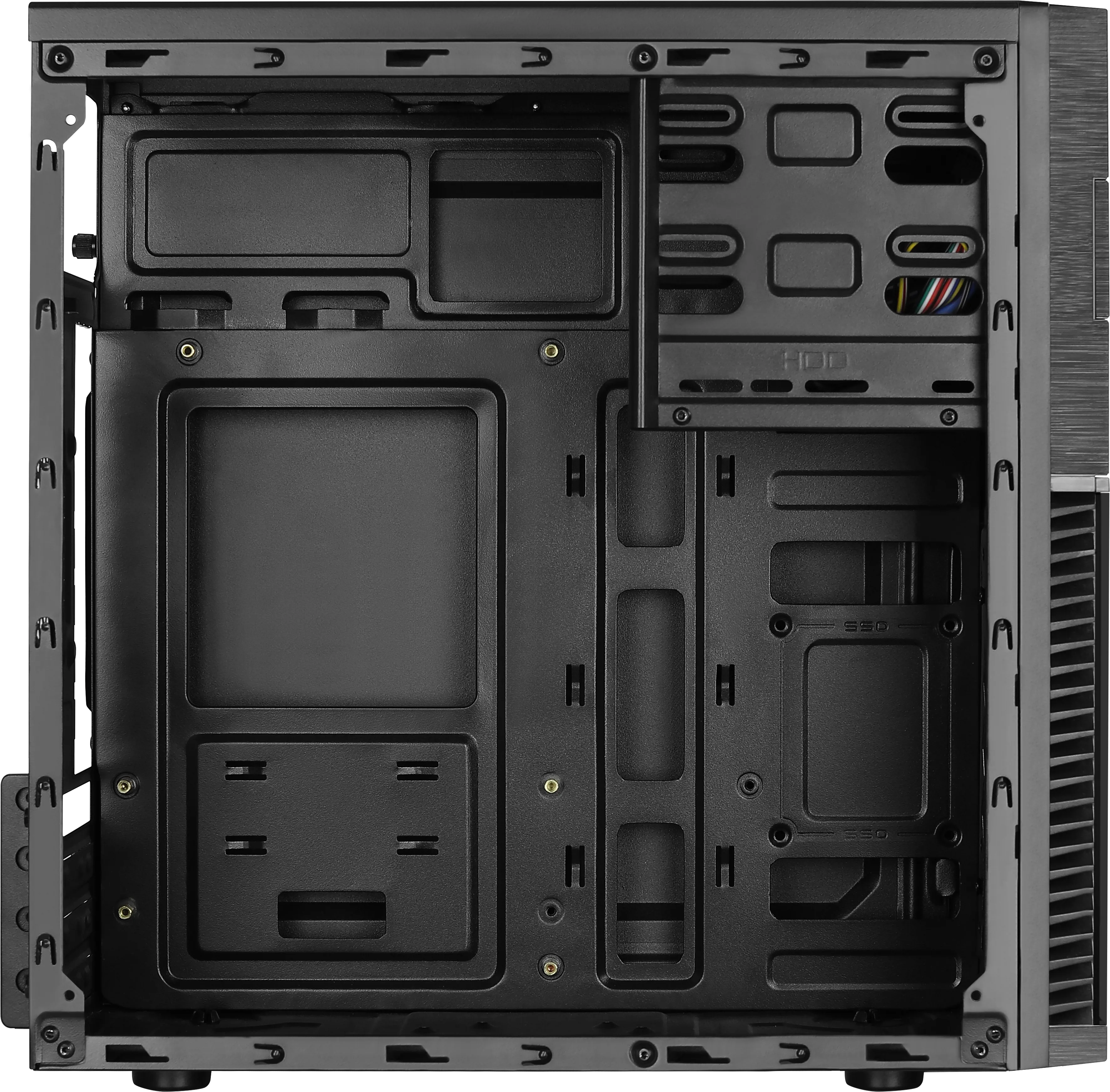 Boitier Mini Tour Micro ATX AeroCool CS-105 Cosmo-C RGB avec panneaux vitrés (Noir)