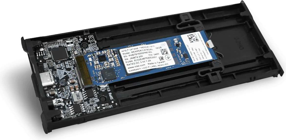 Boitier externe USB 3.2 Icy Dock MB861U31 - NVMe M.2 Type 2280 (Noir)