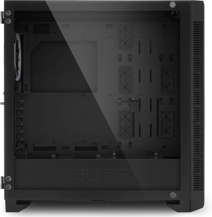 Boitier Moyen Tour ATX Sharkoon Elite Shark CA200G RGB avec panneaux vitrés (Noir)
