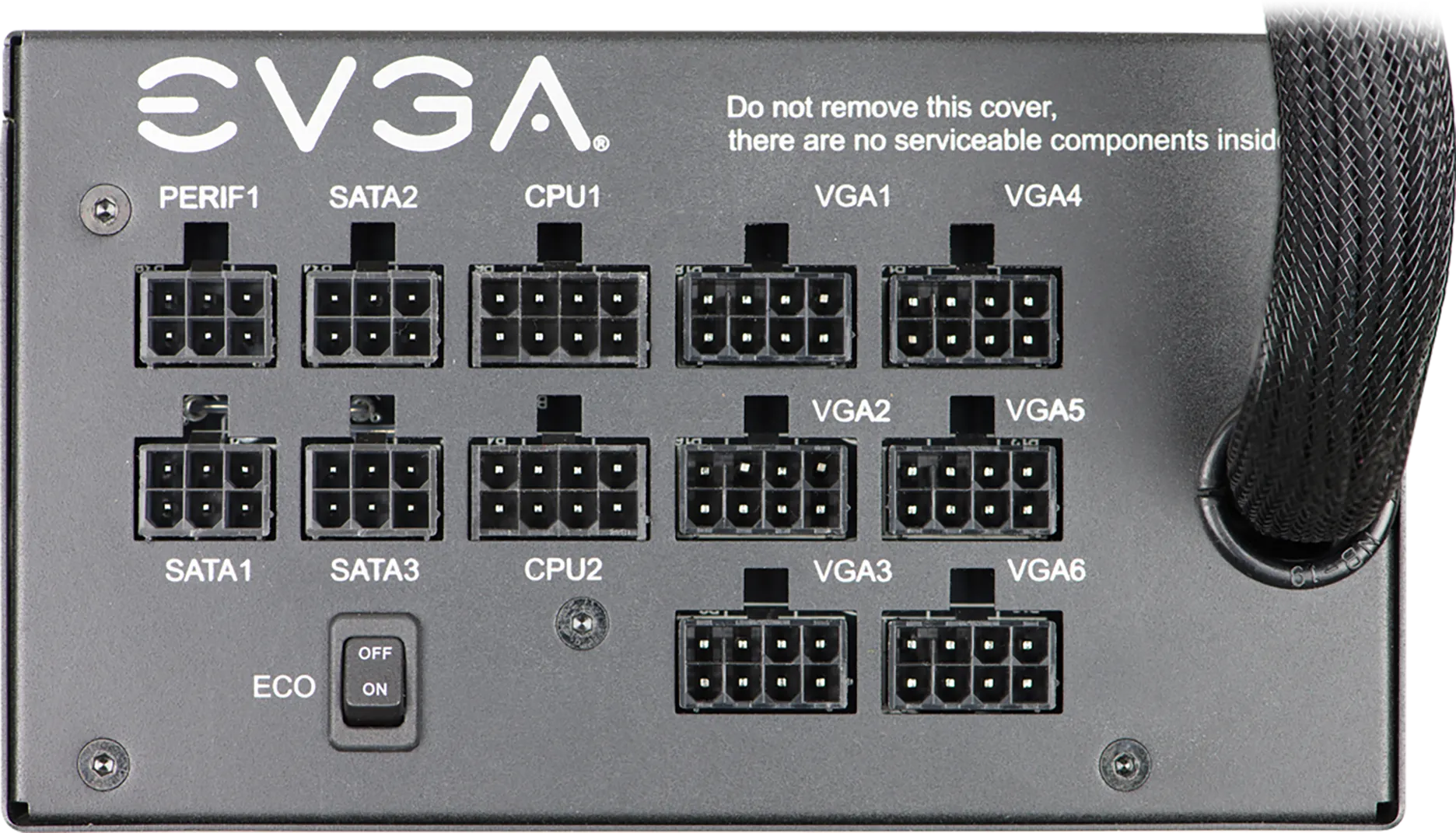 Alimentation ATX EVGA GQ - 1000W (Noir)