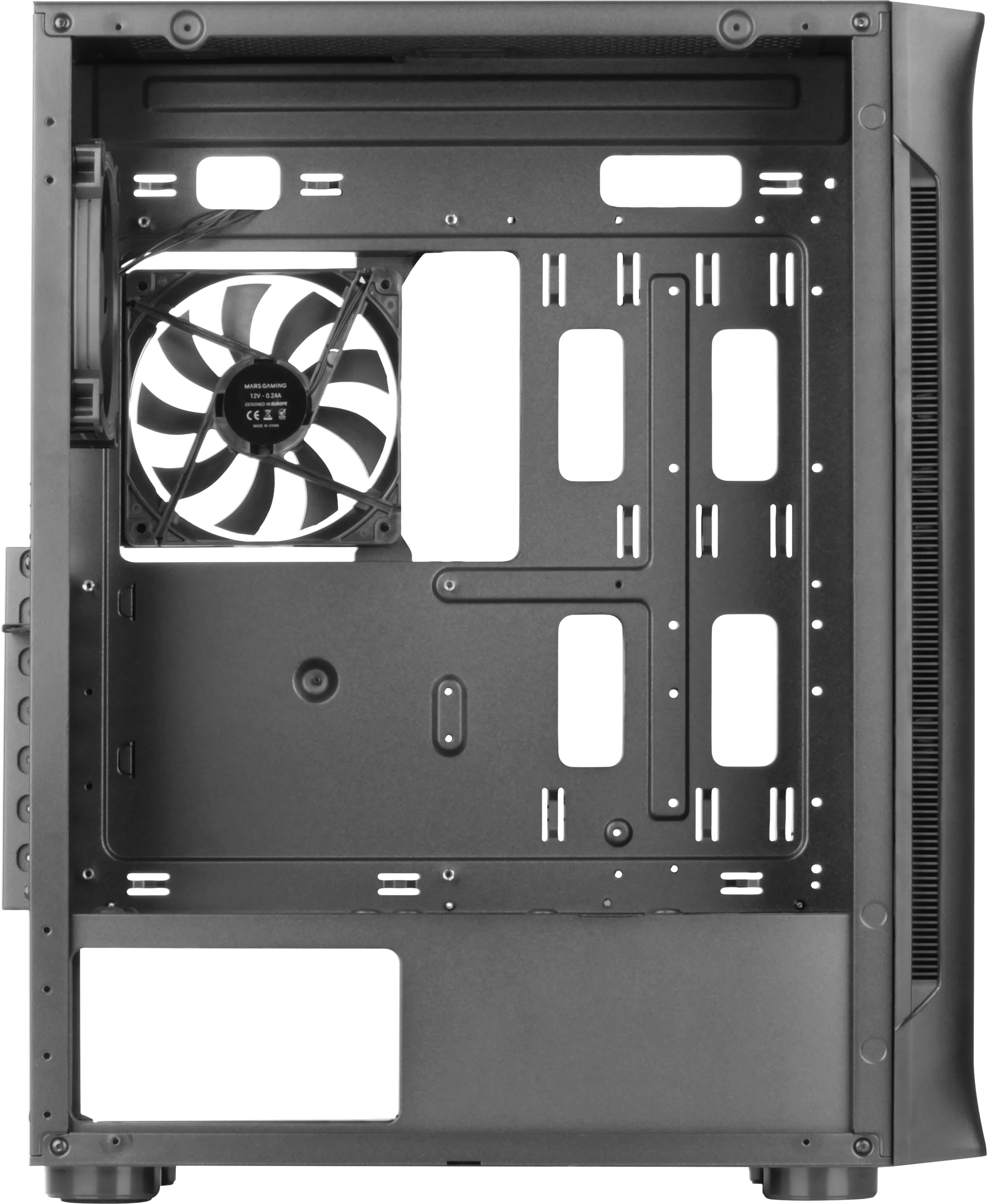 Boitier Grand Tour E-ATX Mars Gaming MC-Neo RGB avec panneau vitré (Noir)