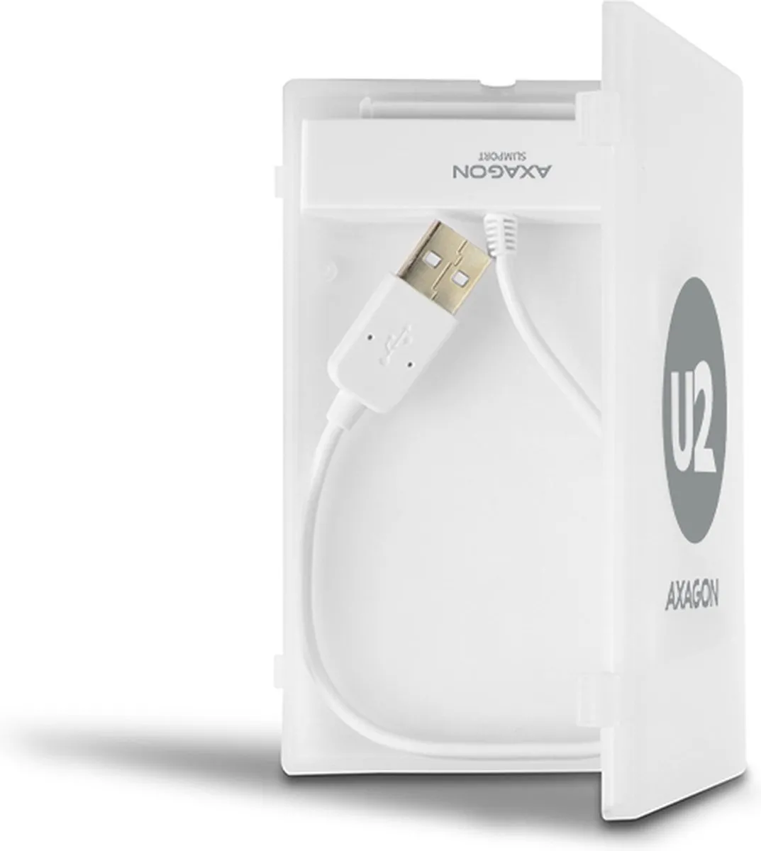 Boitier externe USB 2.0 Axagon ADSA-1S - S-ATA 2,5" (Blanc)