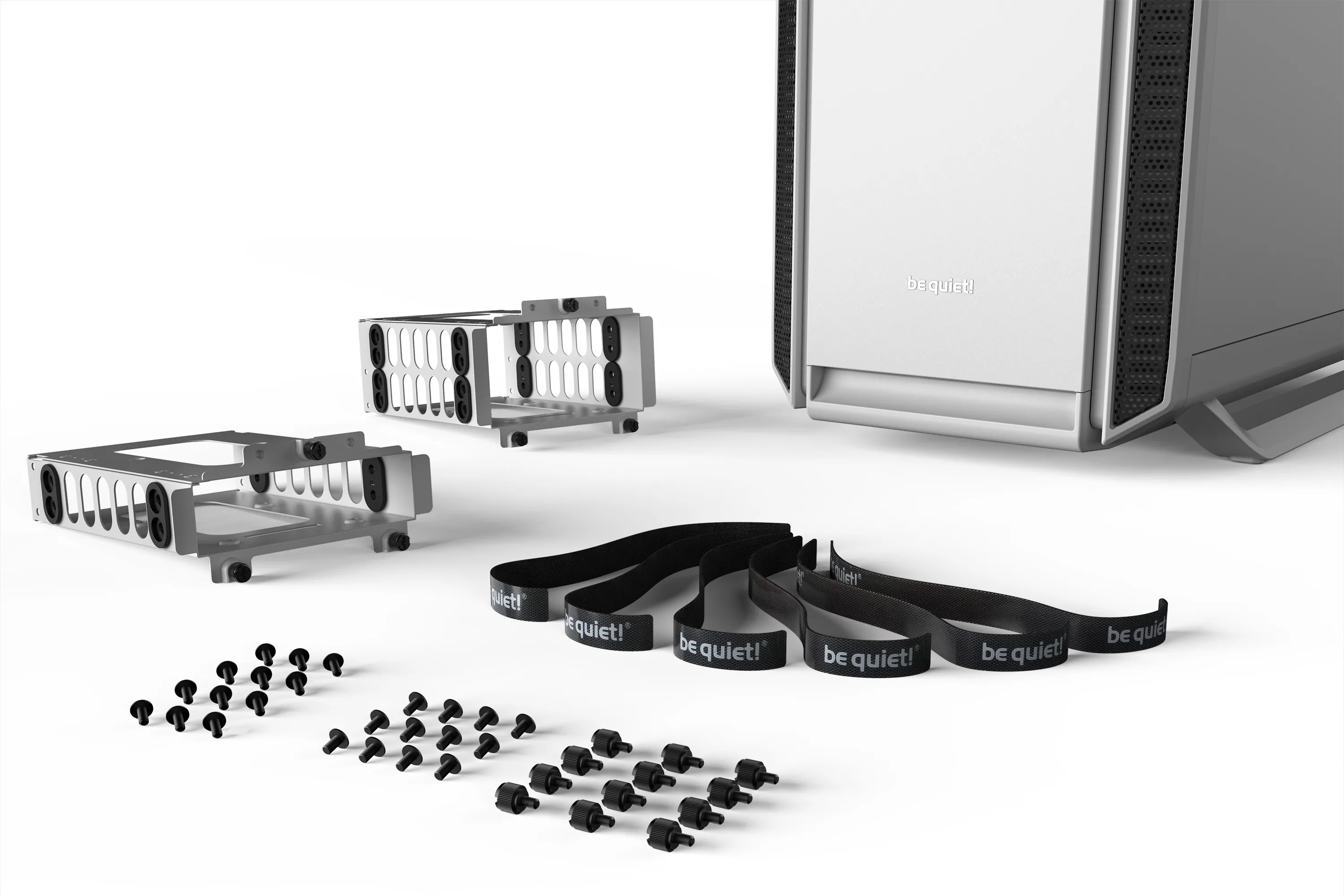 Boitier Moyen Tour E-ATX be quiet! Silent Base 802 avec panneau vitré (Blanc)