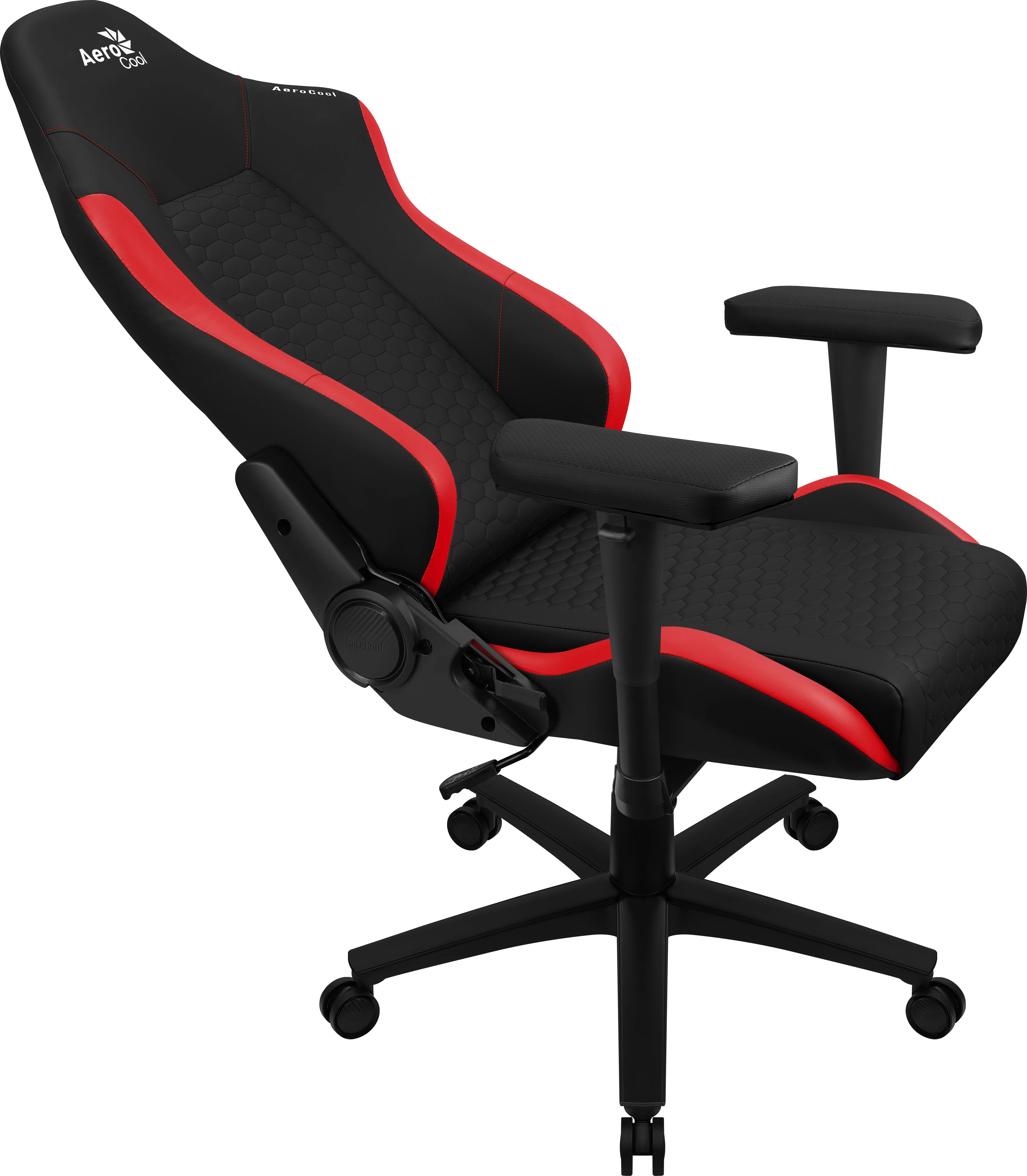 Fauteuil Gamer Aerocool Crown Leatherette (Noir/Rouge) 