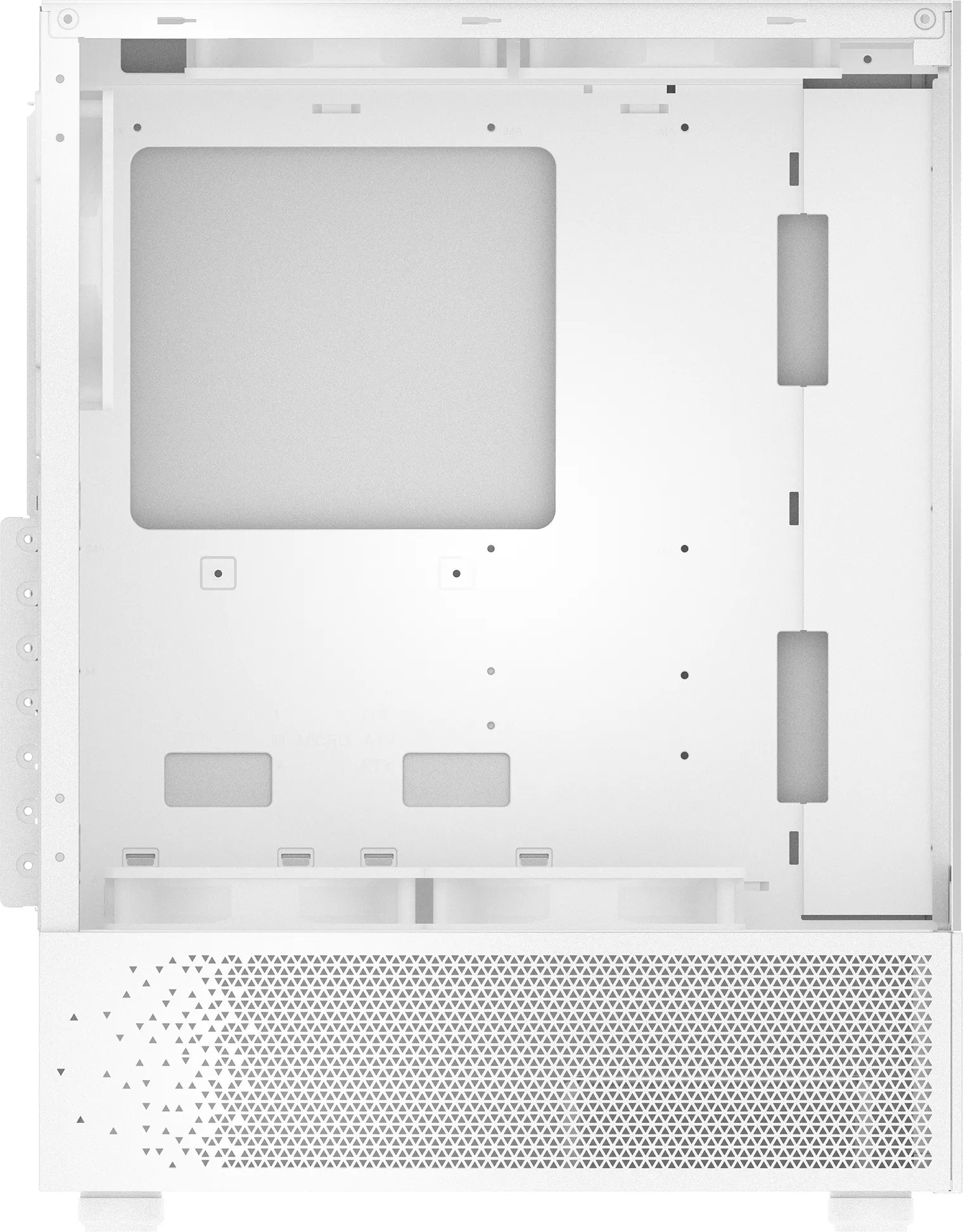 Boitier Moyen Tour E-ATX Adata XPG Invader X Mini RGB avec panneaux vitrés (Blanc)