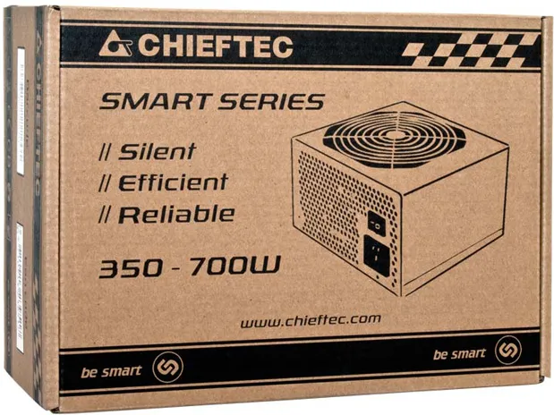Alimentation ATX Chieftec Smart GPS-400A8 - 400W (Noir)