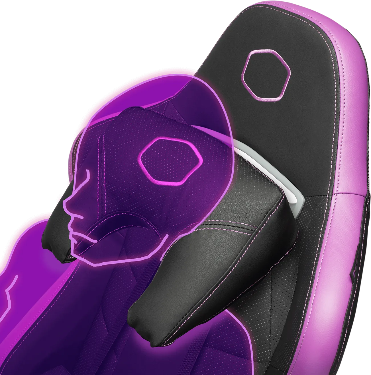 Fauteuil Gamer Cooler Master Caliber R2 (Noir/Violet)