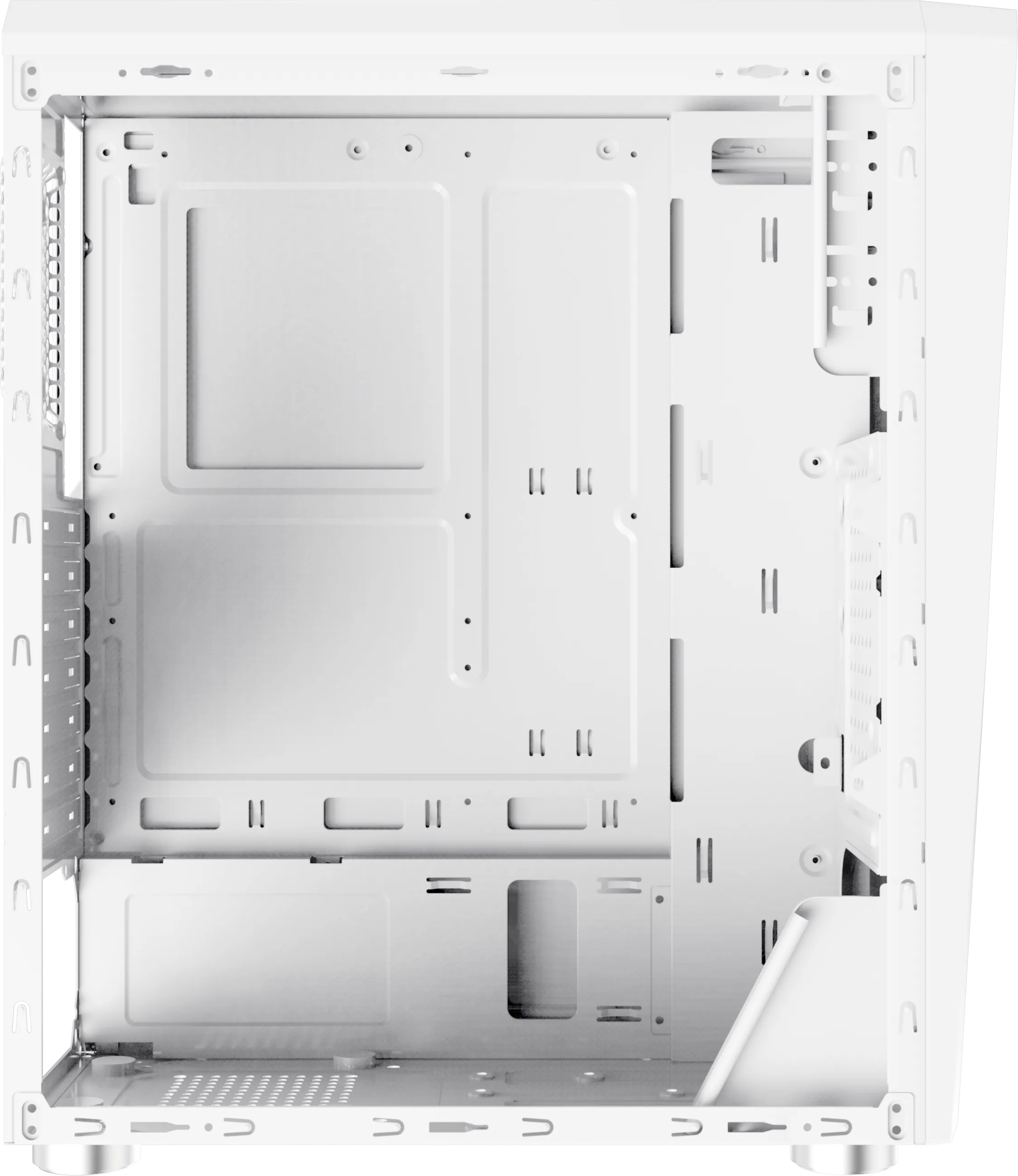 Boitier Moyen Tour ATX Xigmatek Vortex RGB avec panneau vitré (Blanc) 