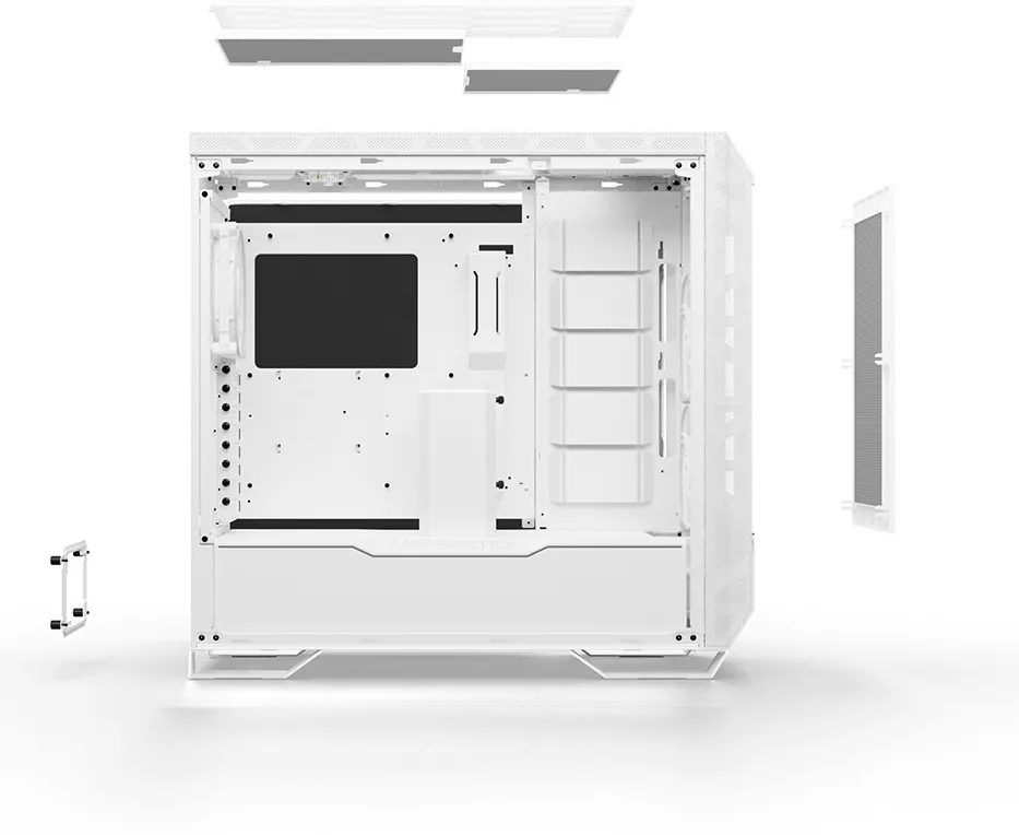 Boitier Grand Tour E-ATX be quiet! Dark Base Pro 901 avec panneau vitré (Blanc)