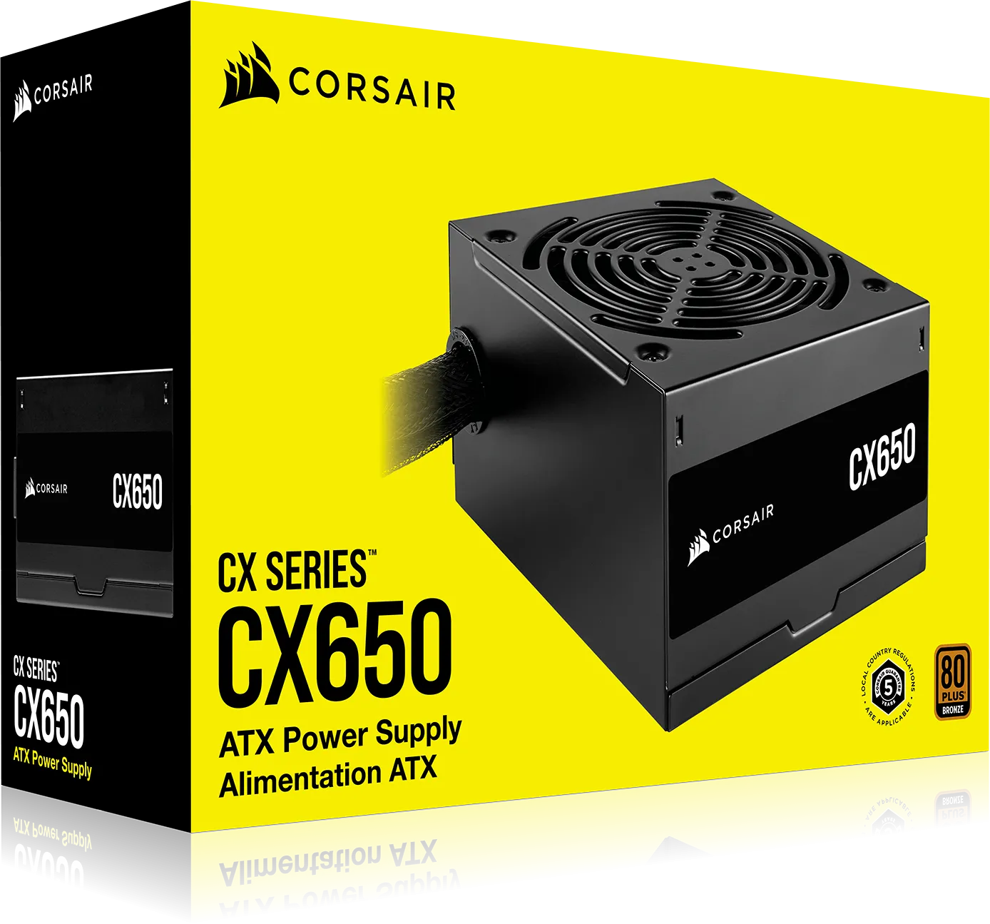 Alimentation ATX Corsair CX - 650W (Noir)