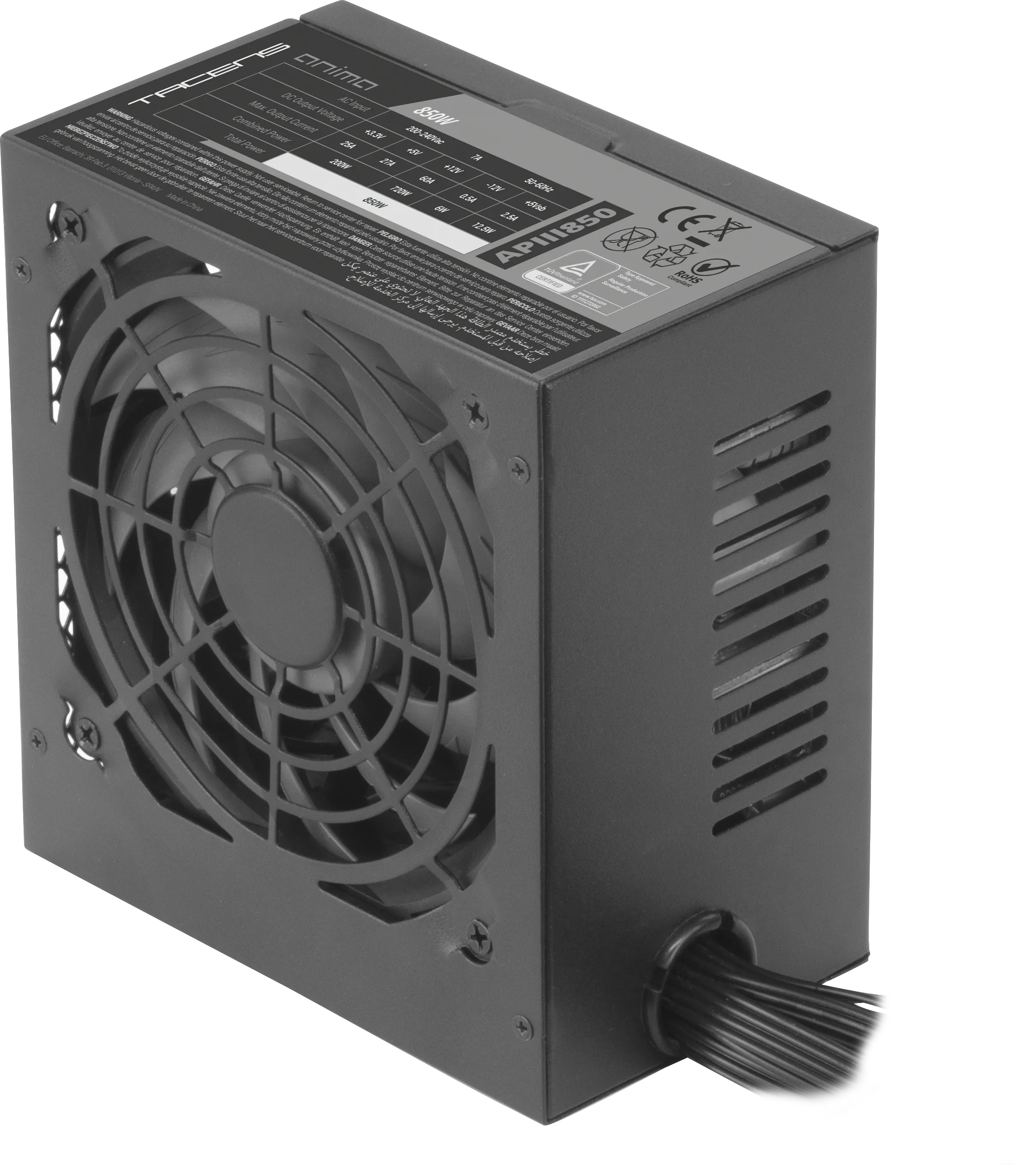 Alimentation ATX Anima APIII - 850W (Noir)