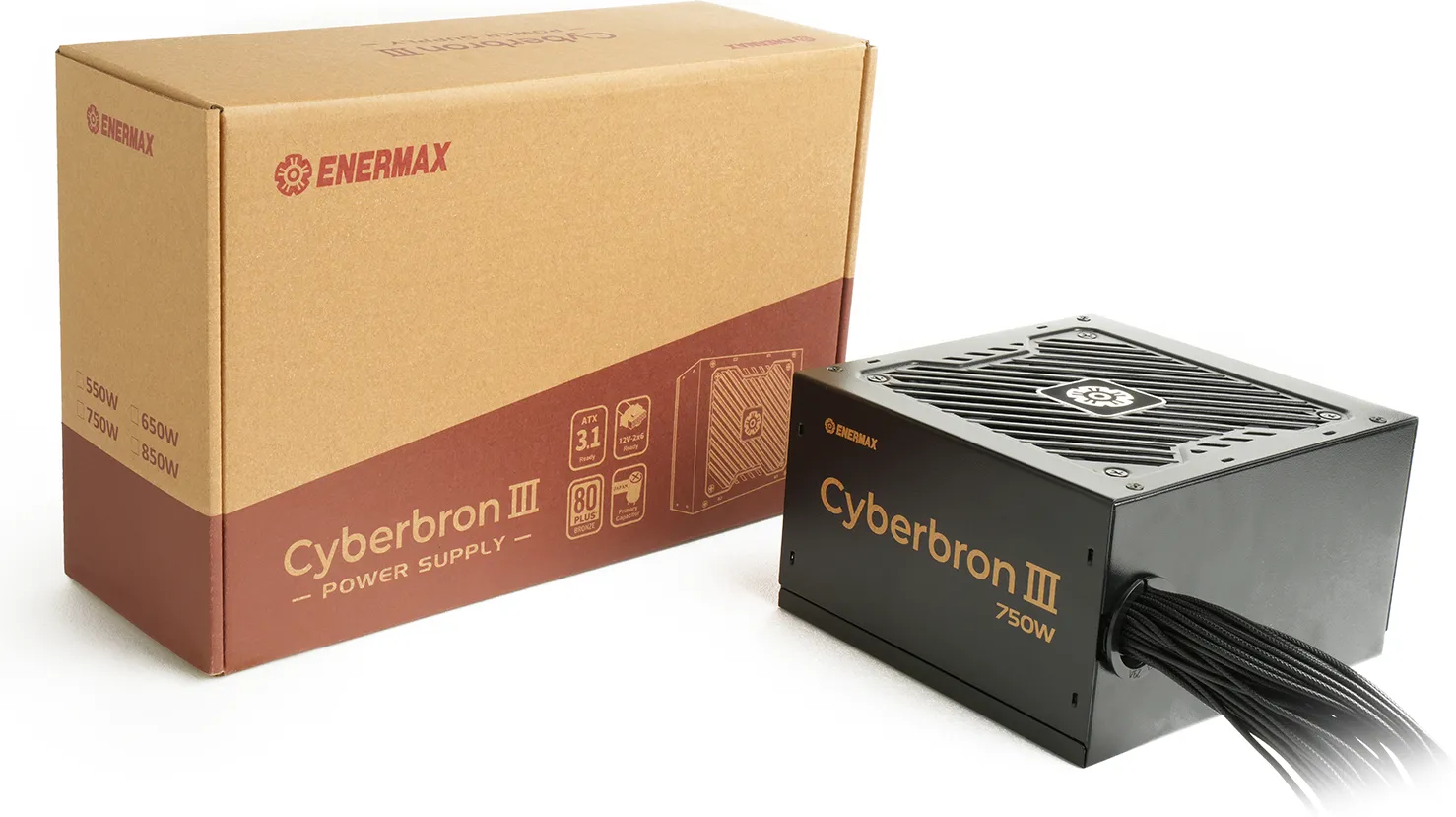 Alimentation ATX Enermax CyberBron III - 850W (Noir)