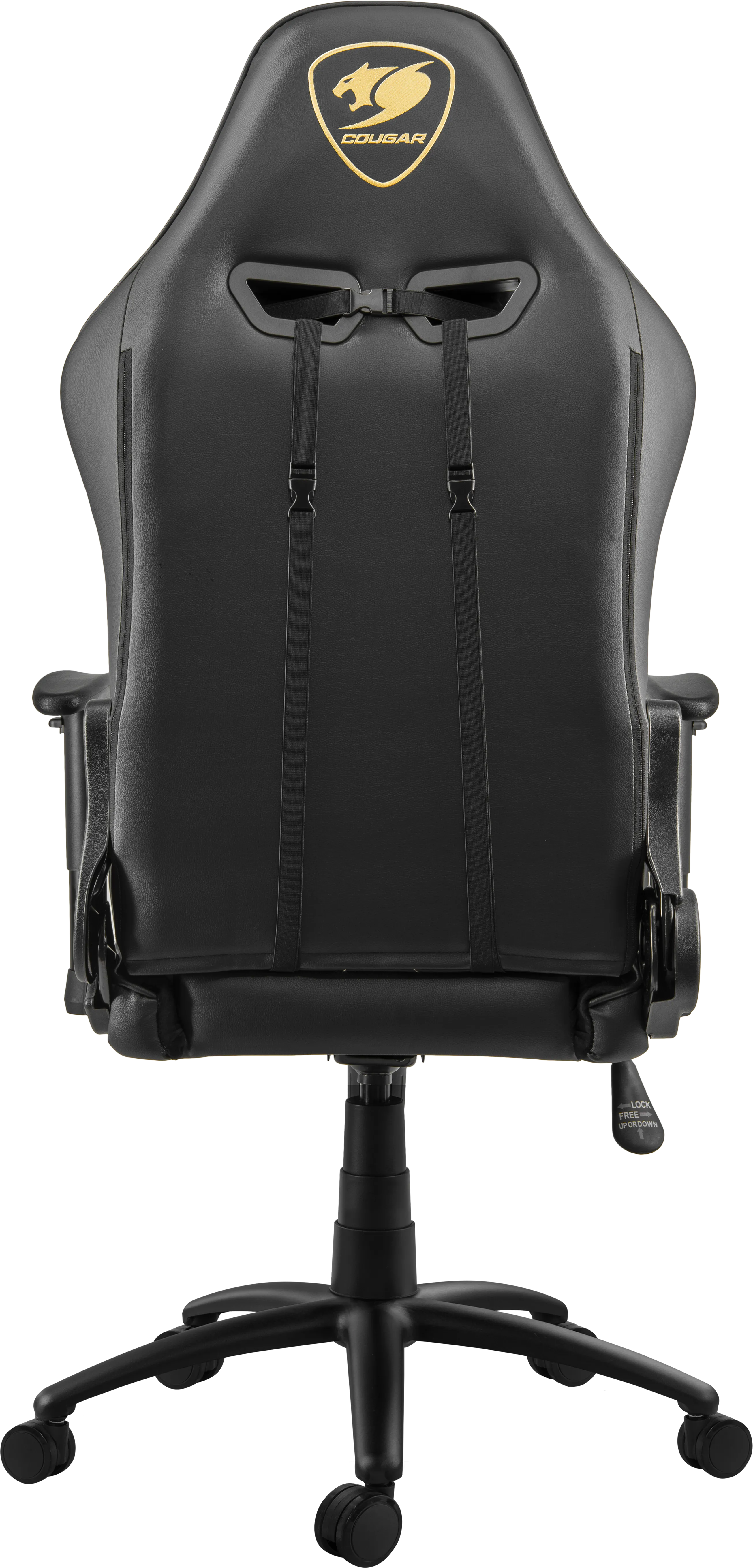Fauteuil Cougar Outrider (Noir/Or)