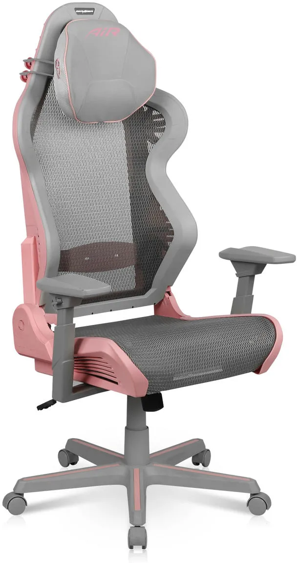Fauteuil DXRacer Air R1S (Gris/Rose)