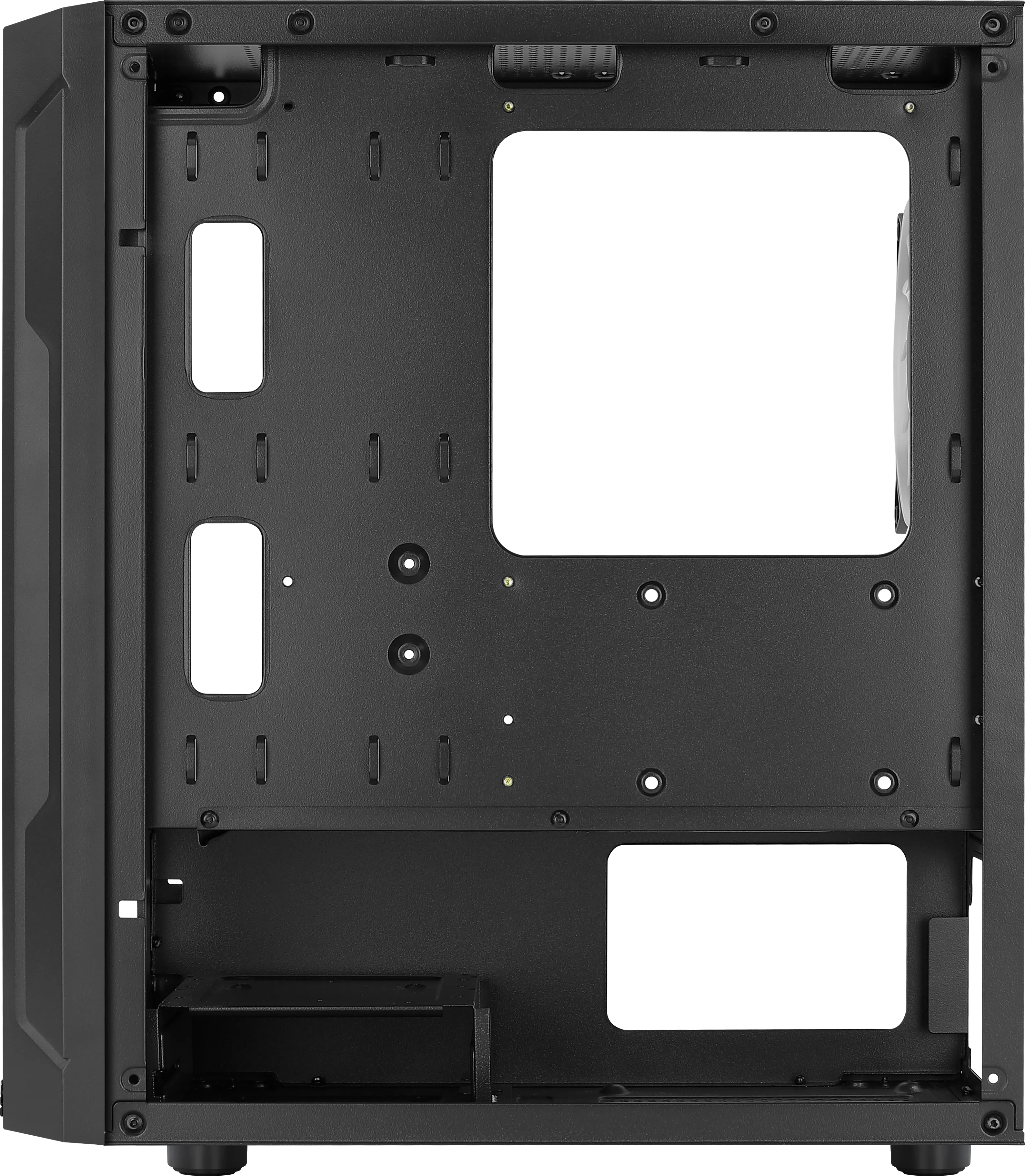 Boitier Mini Tour Micro ATX AeroCool Trinity Mini RGB avec panneau vitré (Noir)